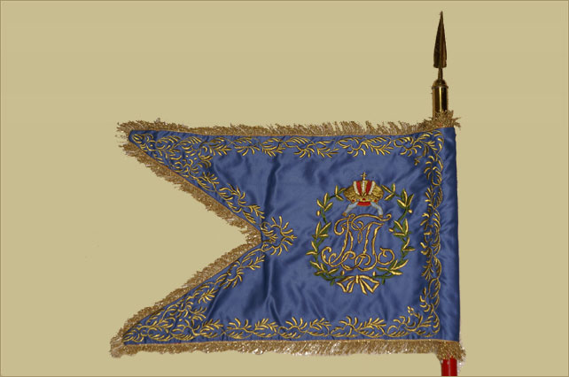 A Jászkun avagy Török huszárezred századszászlaja 1770-ből 2 A Jászkun avagy Török huszárezred századszászlaja 1770-ből 2