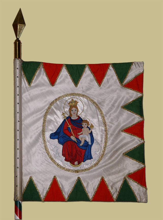 Trónfosztás utáni 1849-es honvéd lovassági zászló 1