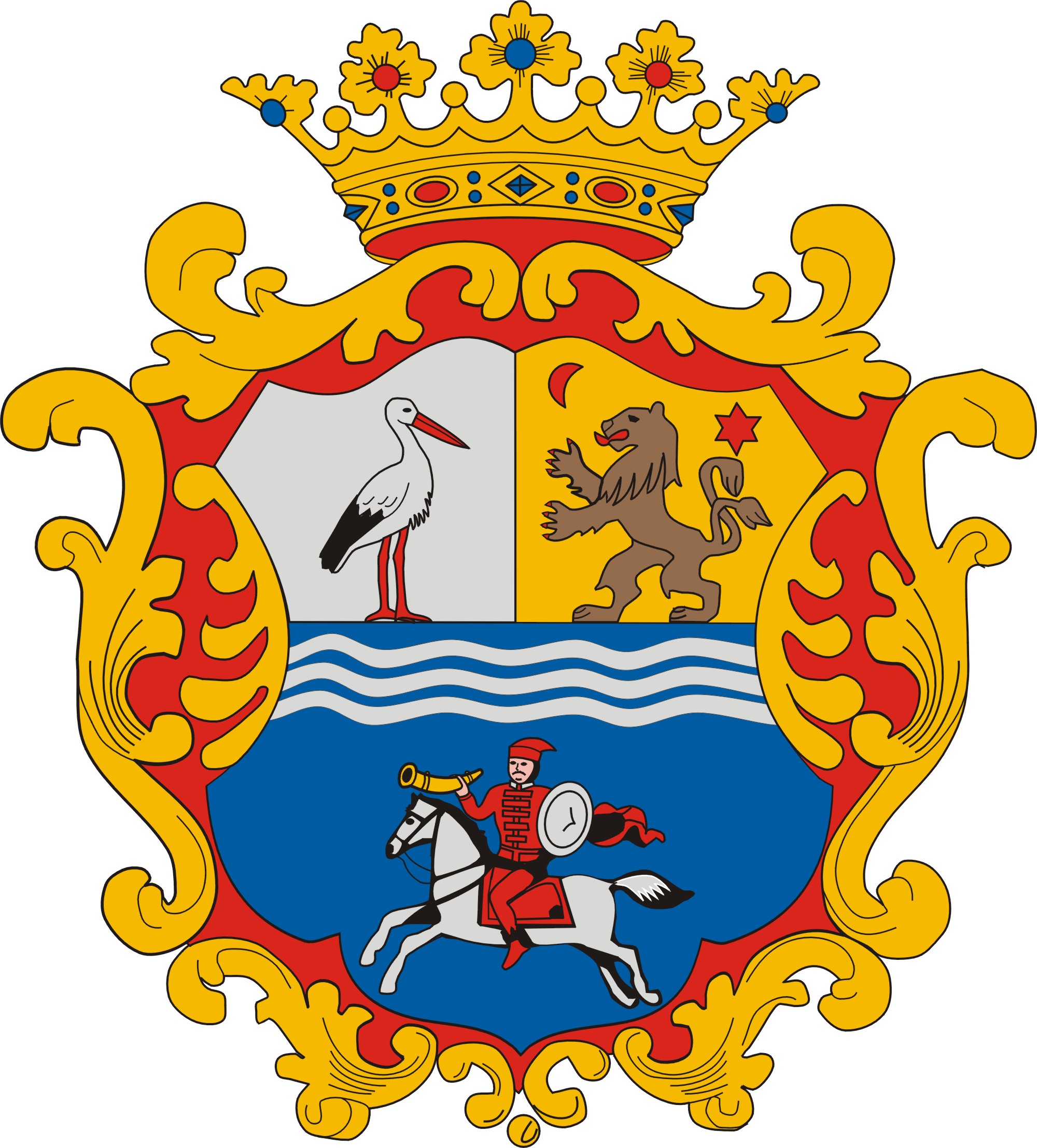 Jász-Nagykun-Szolnok vármegye címere Jász-Nagykun-Szolnok vármegye címere