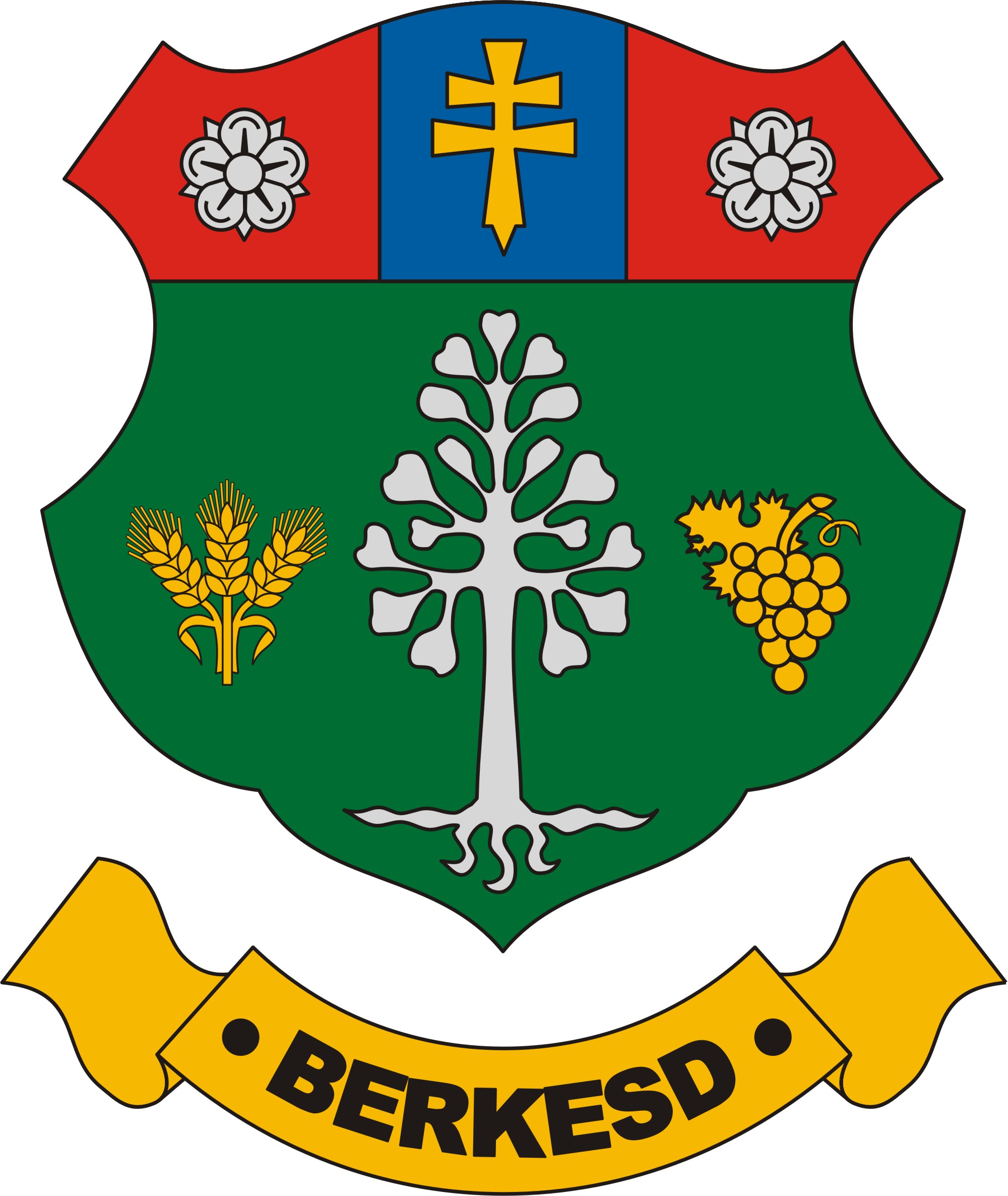 Berkesd község címere Berkesd község