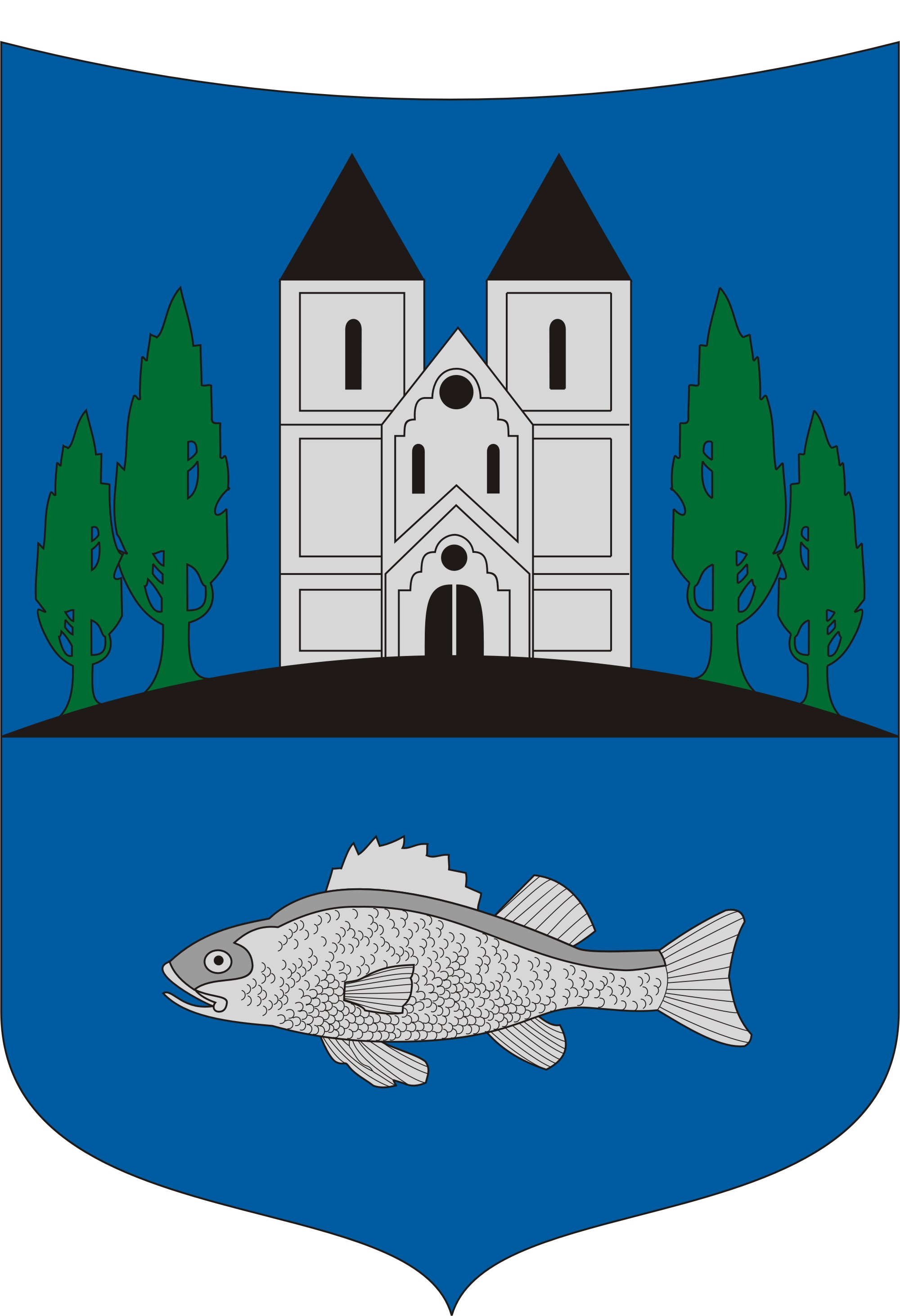 Beszterec község címere Beszterec község