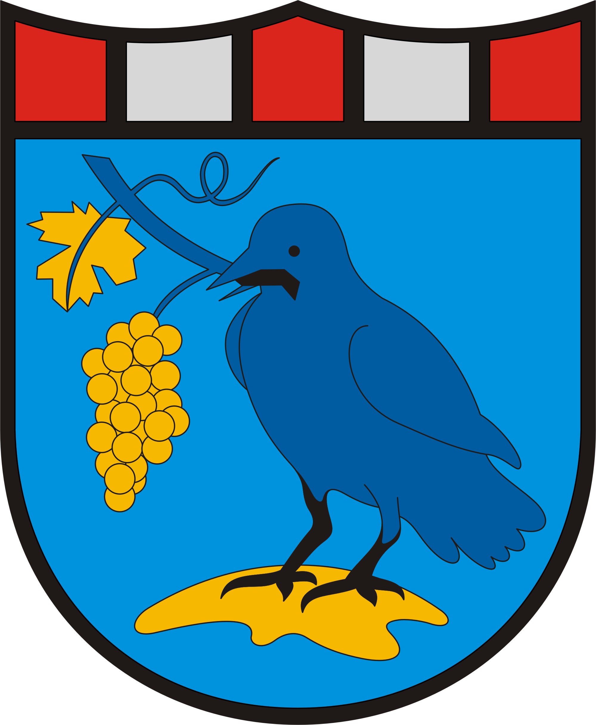 Bezenye község címere Bezenye község