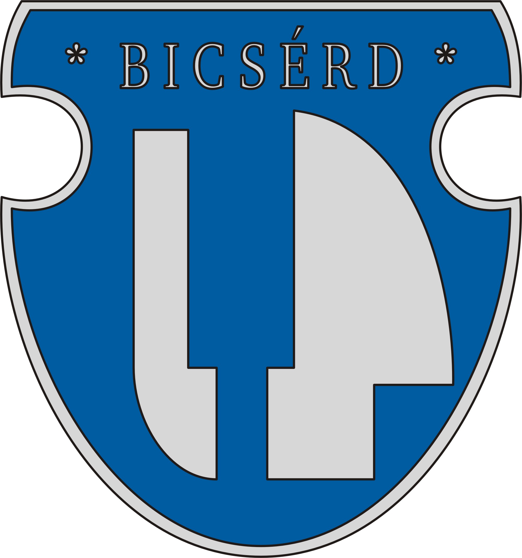 Bicsérd község címere Bicsérd község