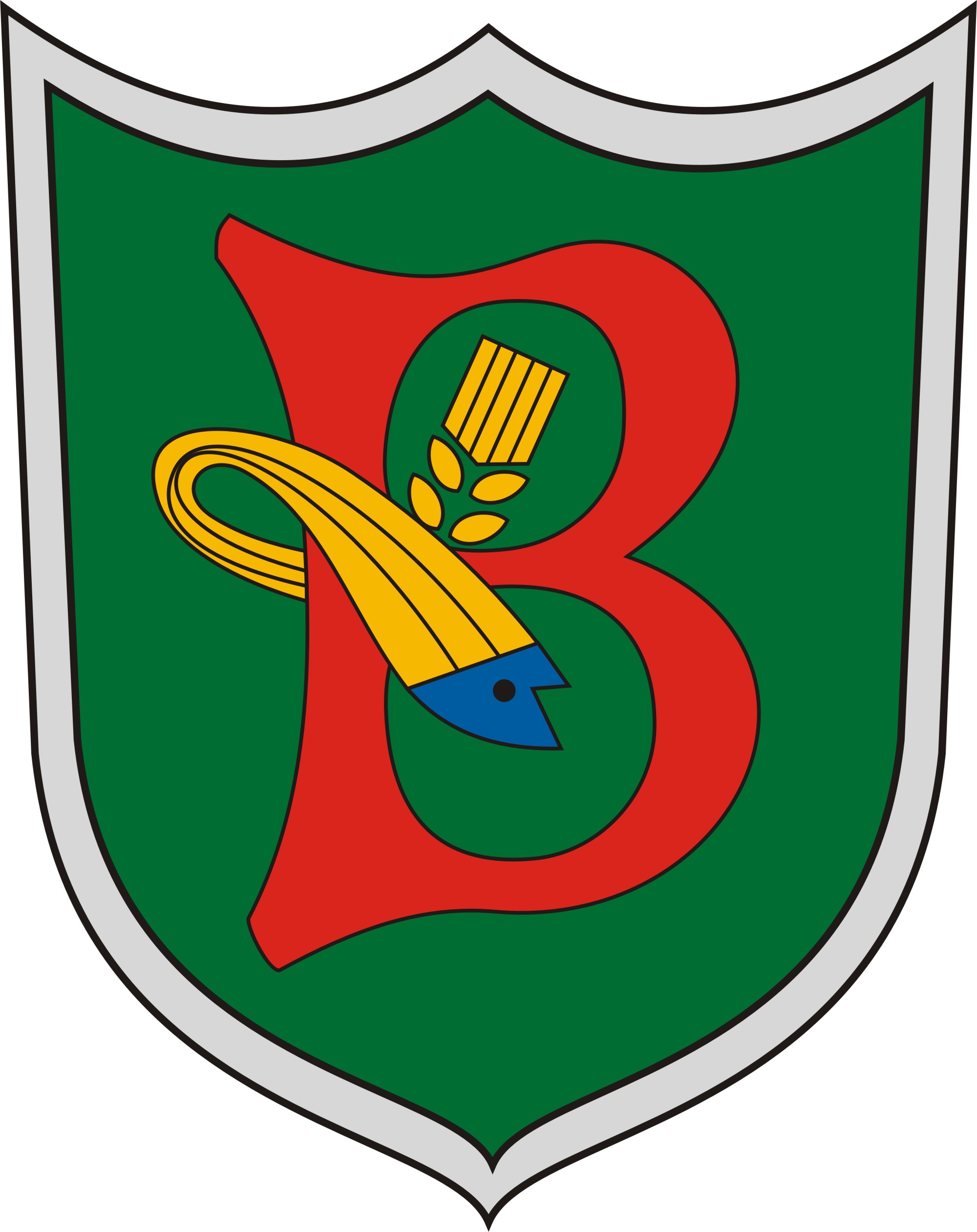 Bikal község címere Bikal község