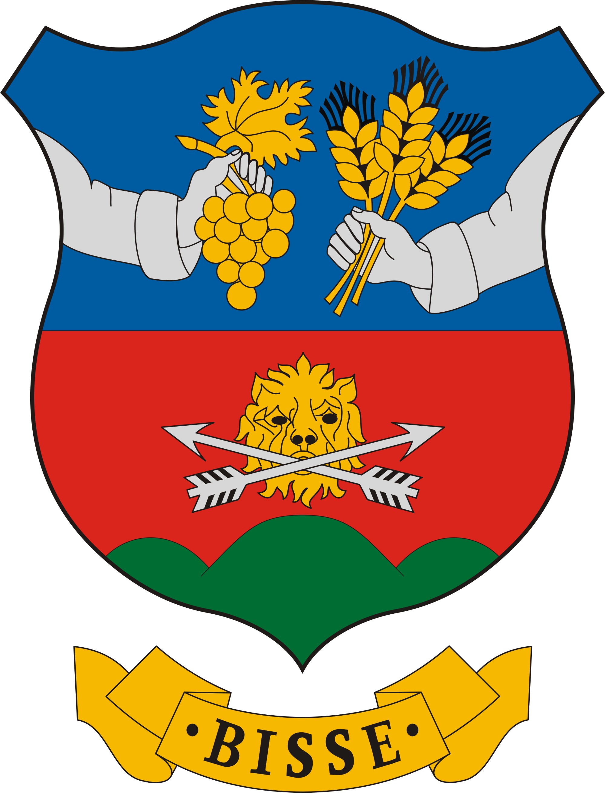 Bisse község címere Bisse község