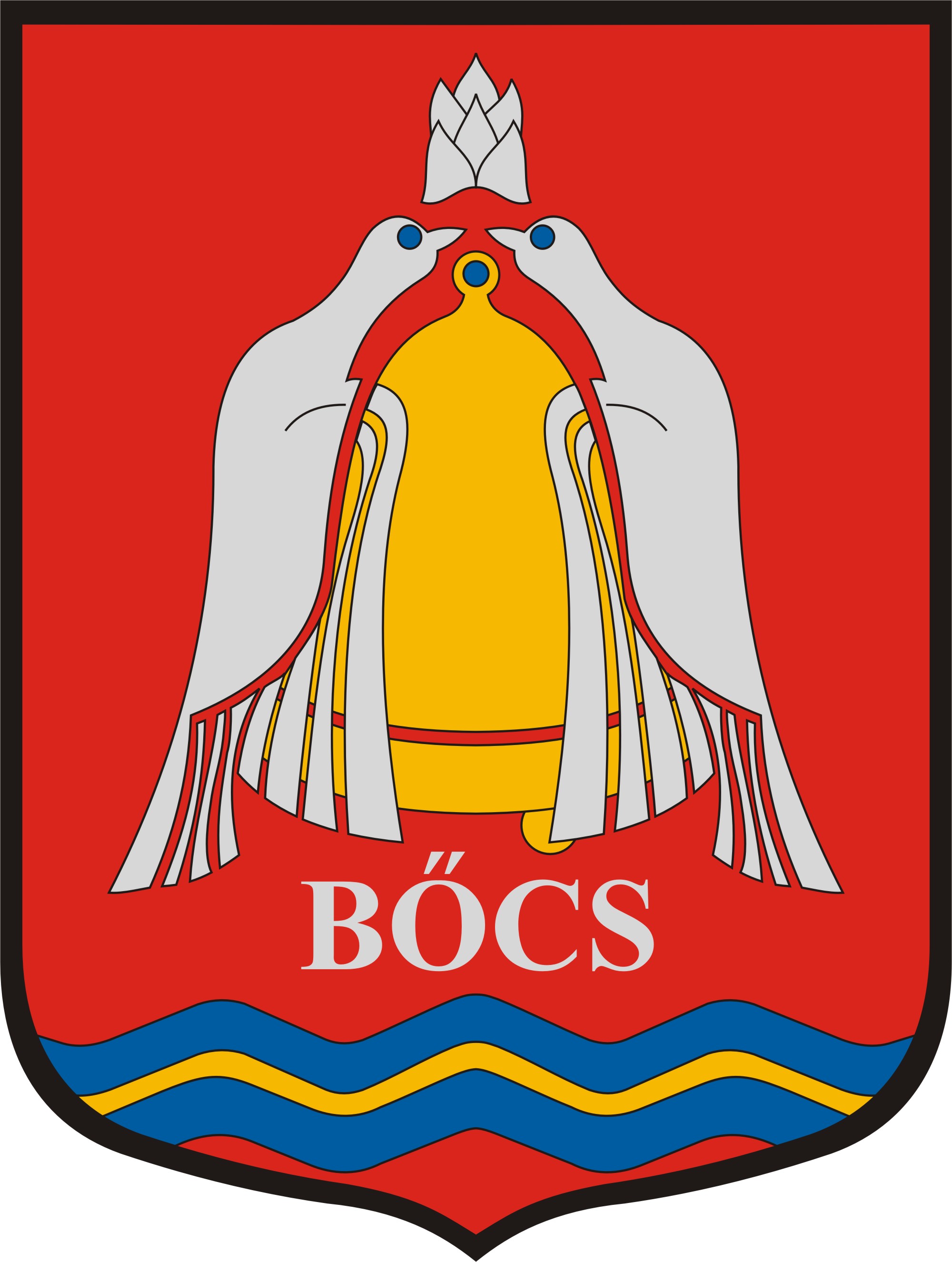 Bőcs község címere Bőcs község