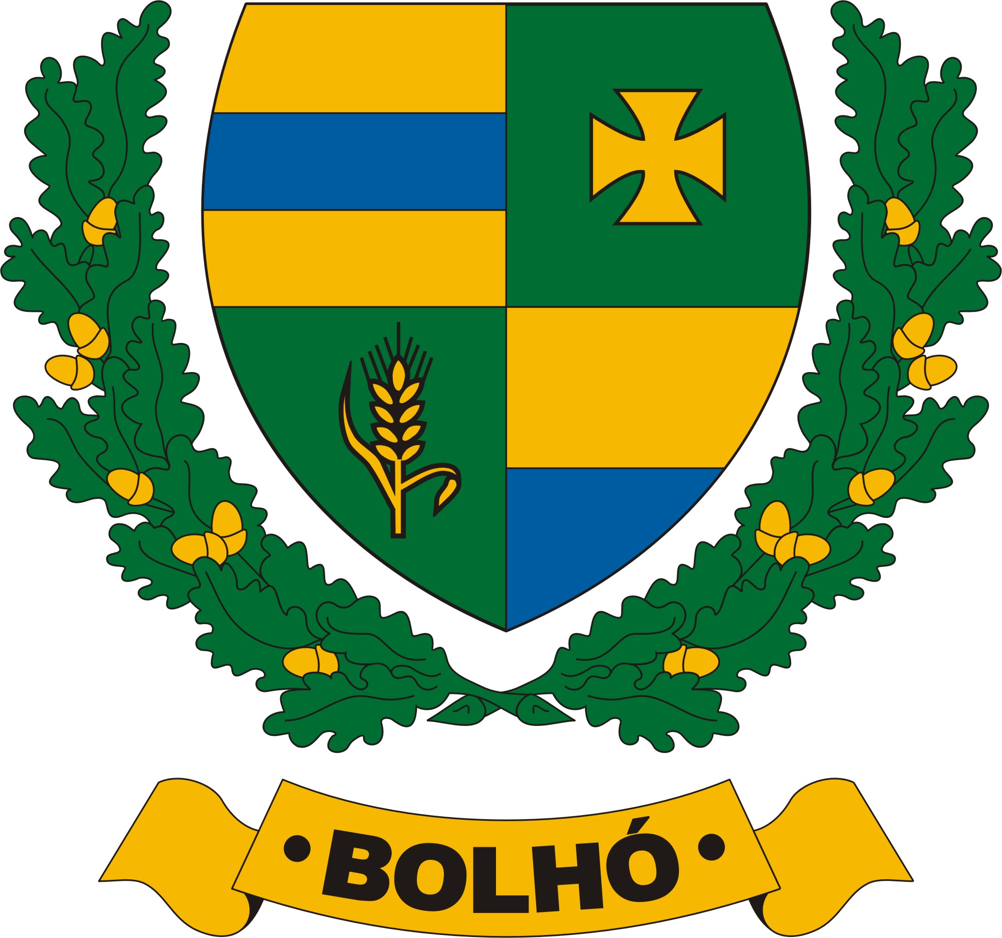 Bolhó község címere Bolhó község