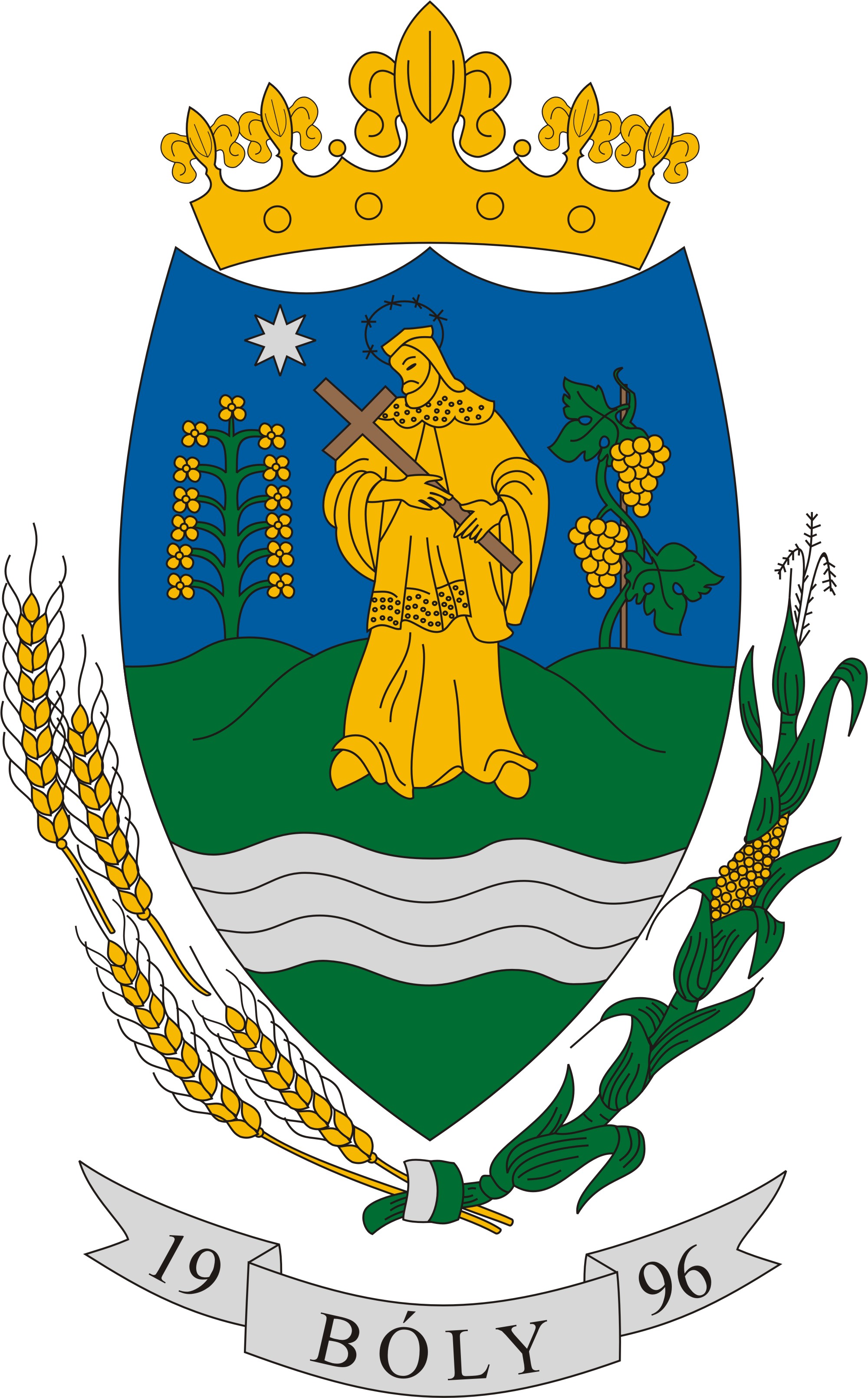 Bóly város címere Bóly város
