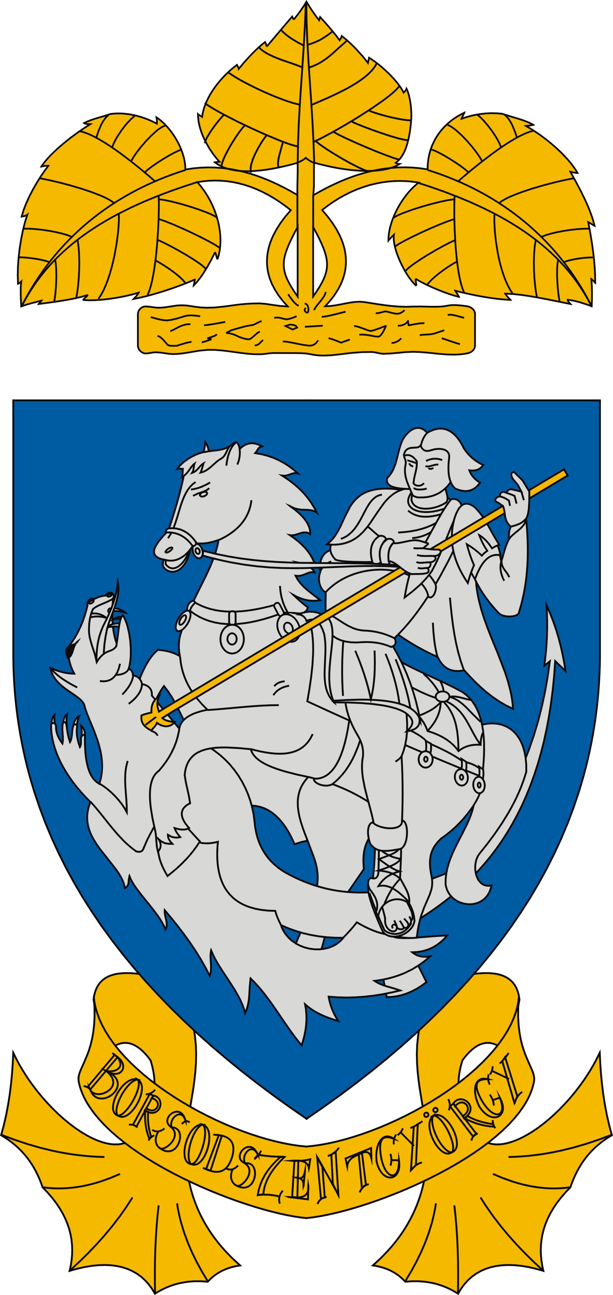 Borsodszentgyörgy község címere Borsodszentgyörgy község