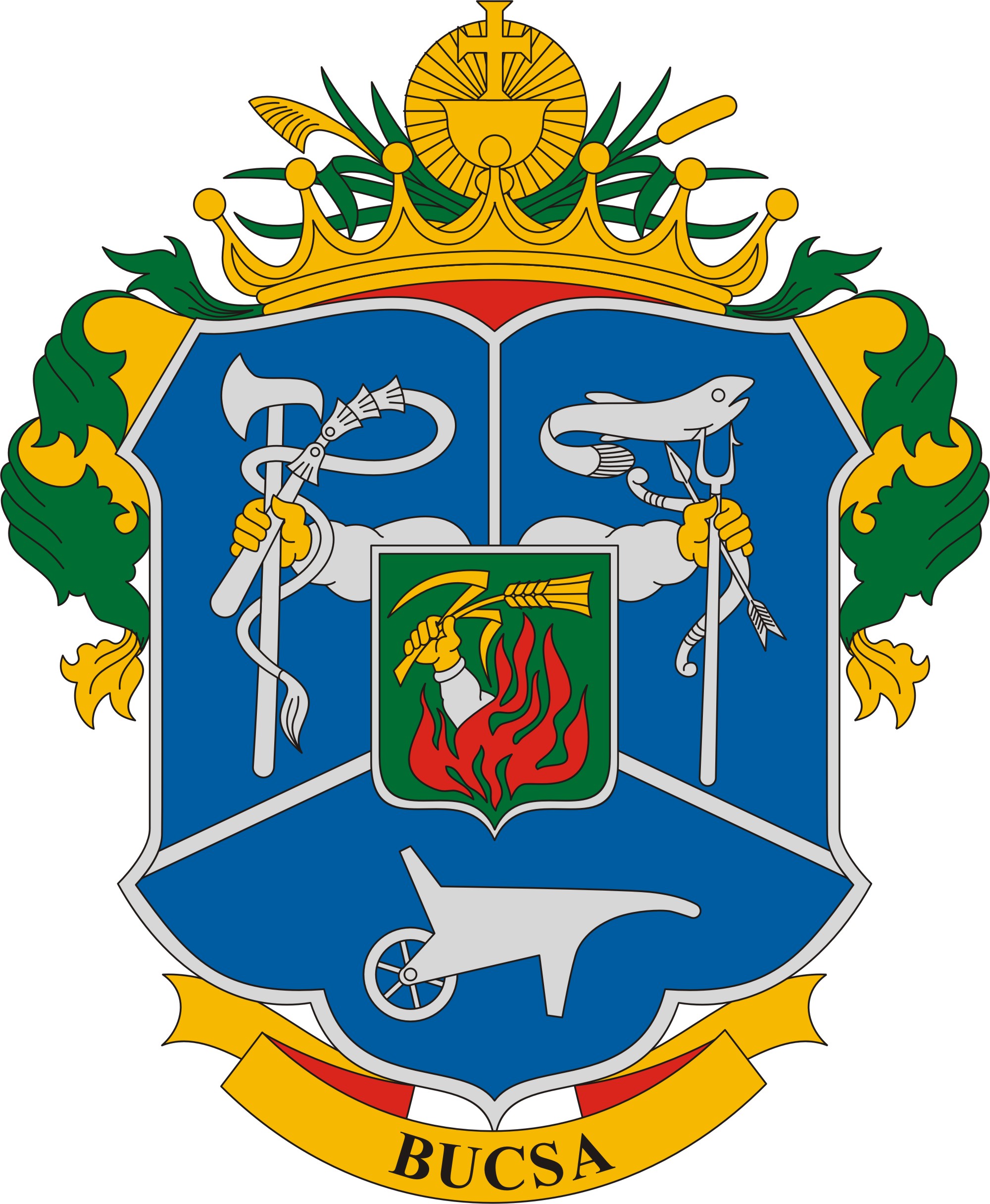 Bucsa község címere Bucsa község