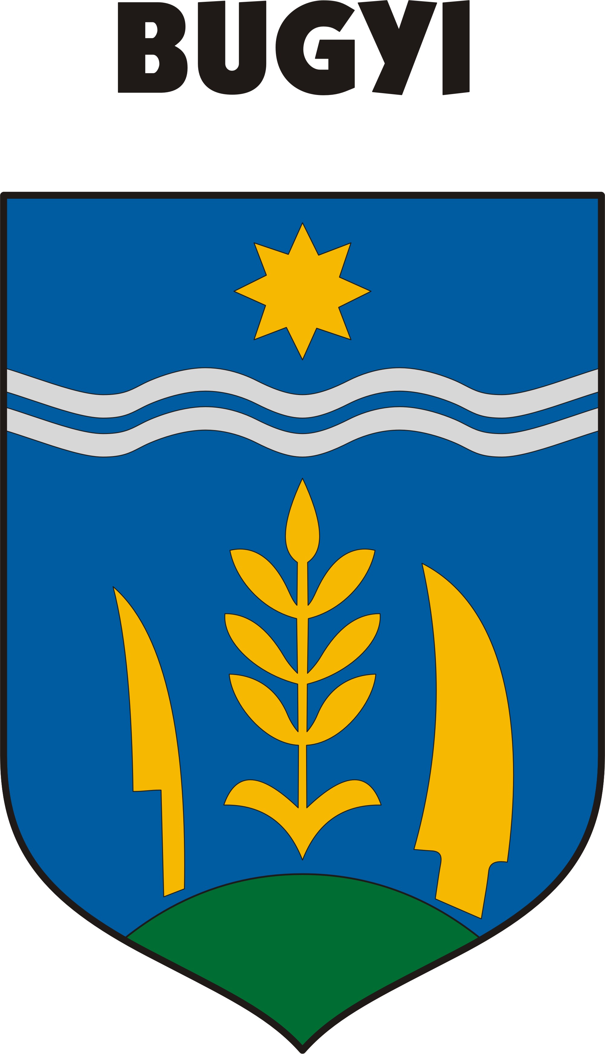 Bugyi nagyközség címere Bugyi nagyközség
