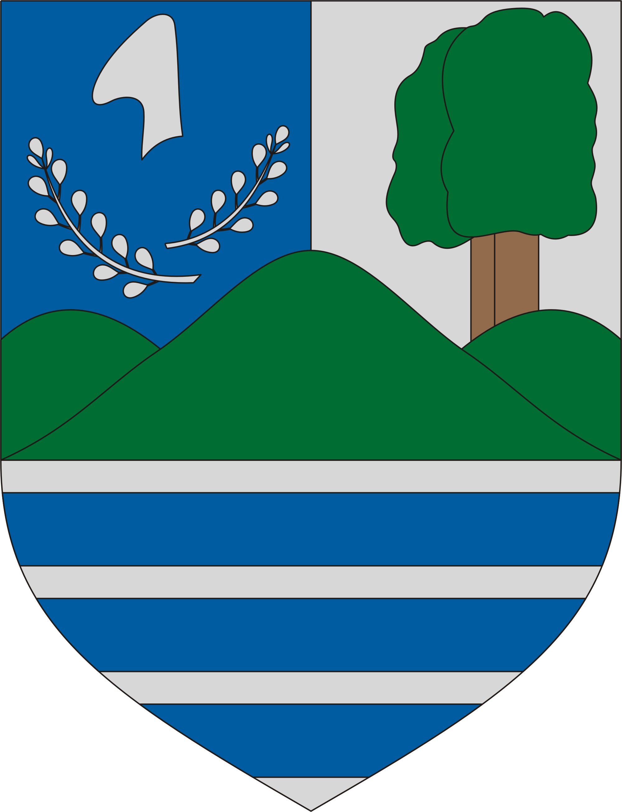 Bükkmogyorósd község címere Bükkmogyorósd község