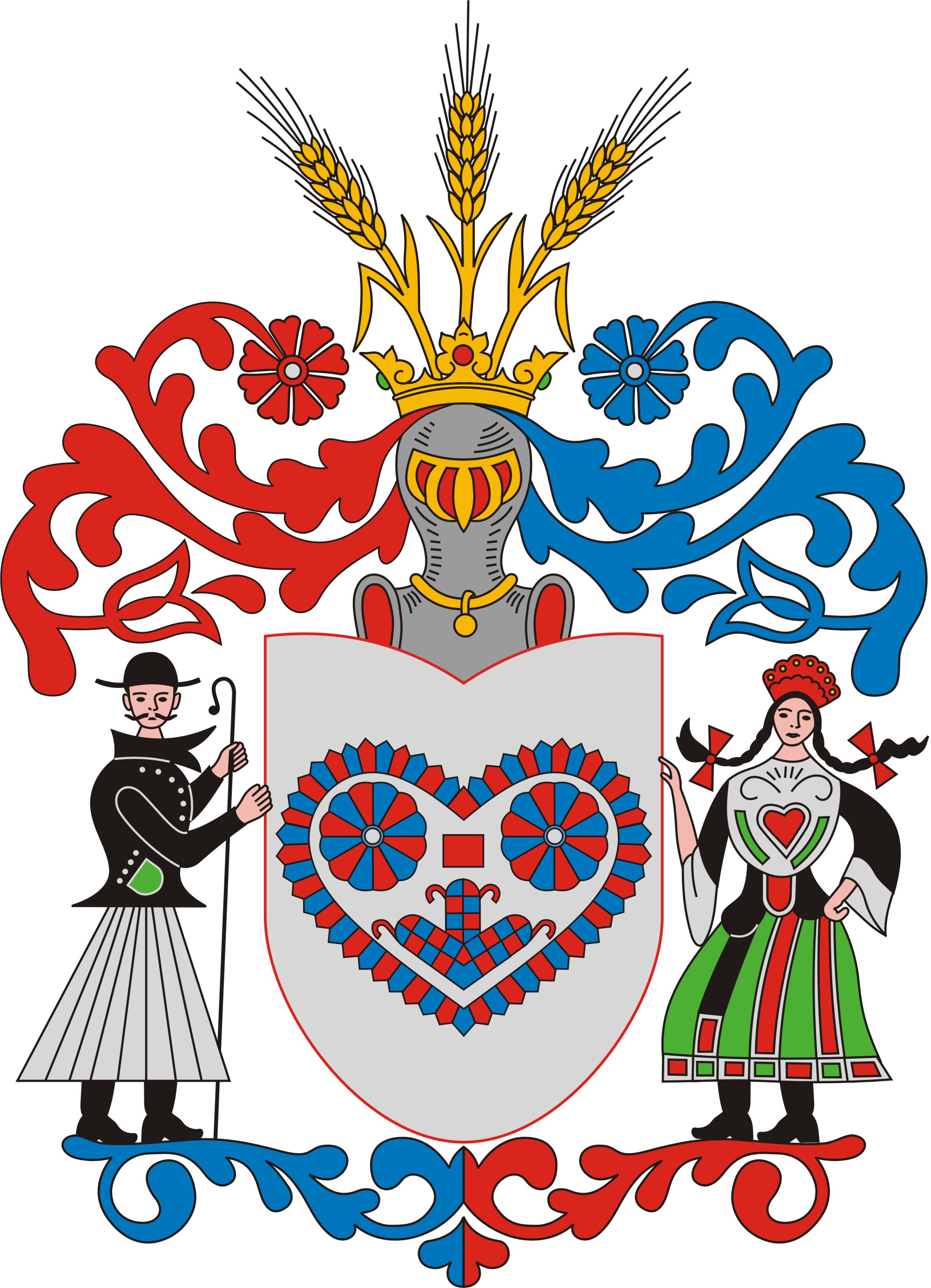 Buzsák község címere Buzsák község