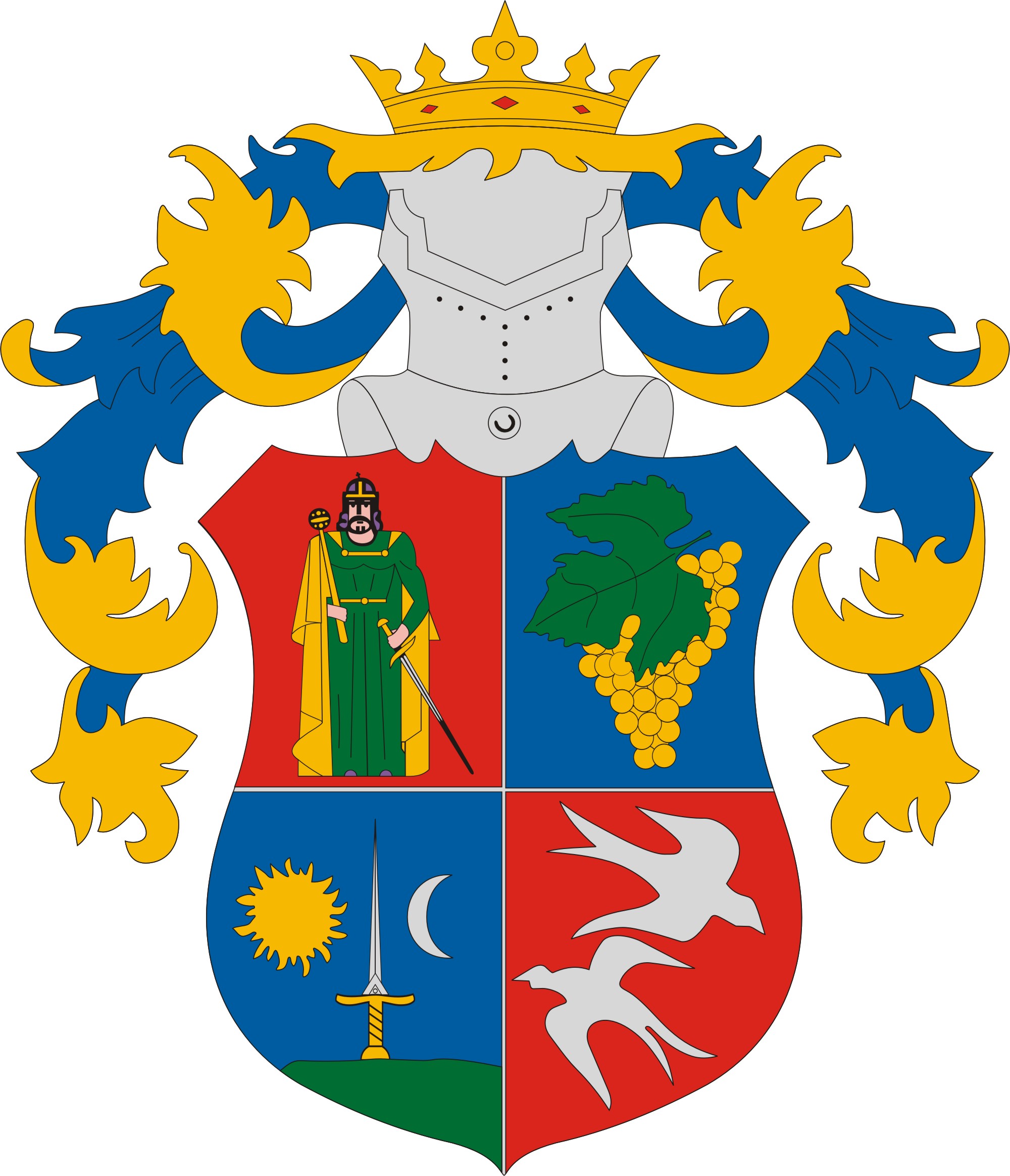 Csátalja község címere Csátalja község