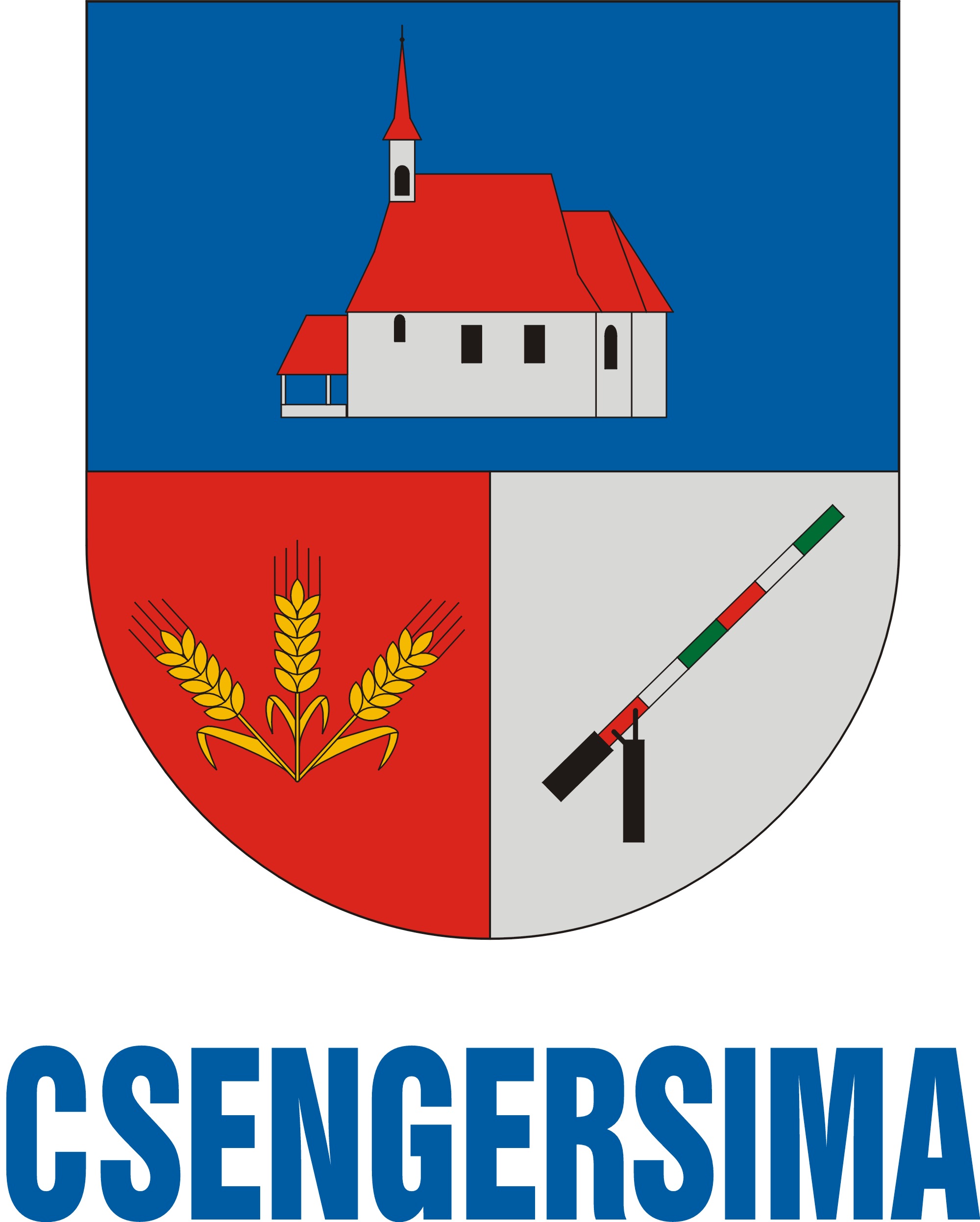 Csengersima község címere Csengersima község