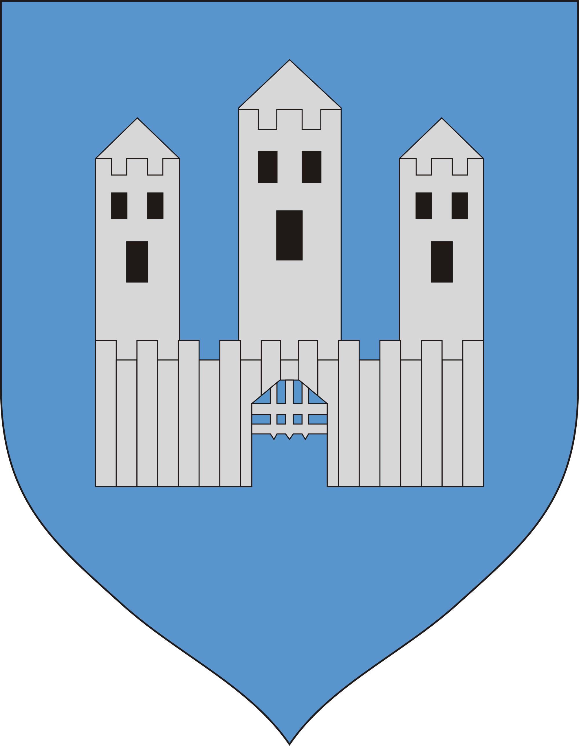 Csepreg város címere Csepreg város