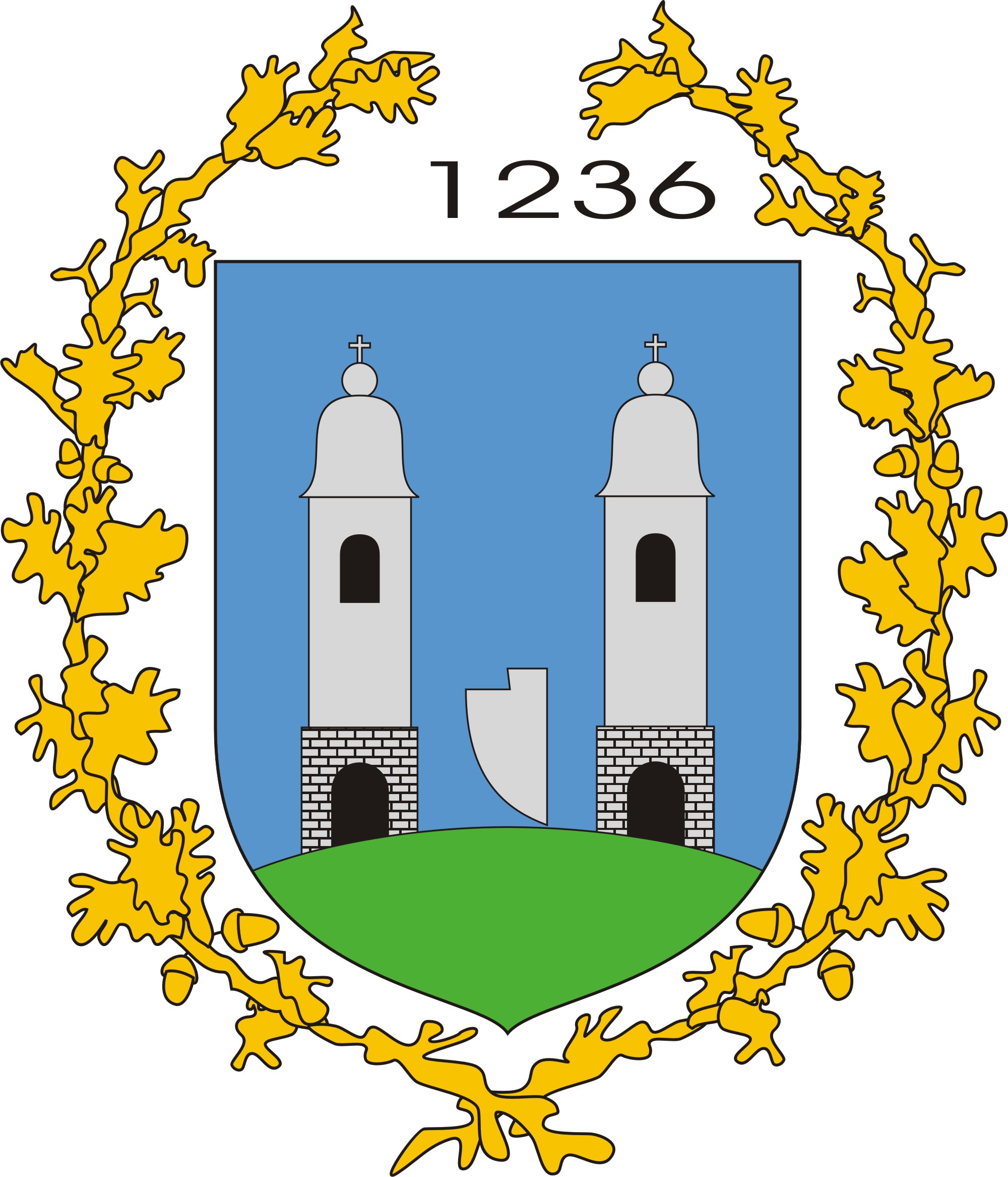 Csernely község címere Csernely község