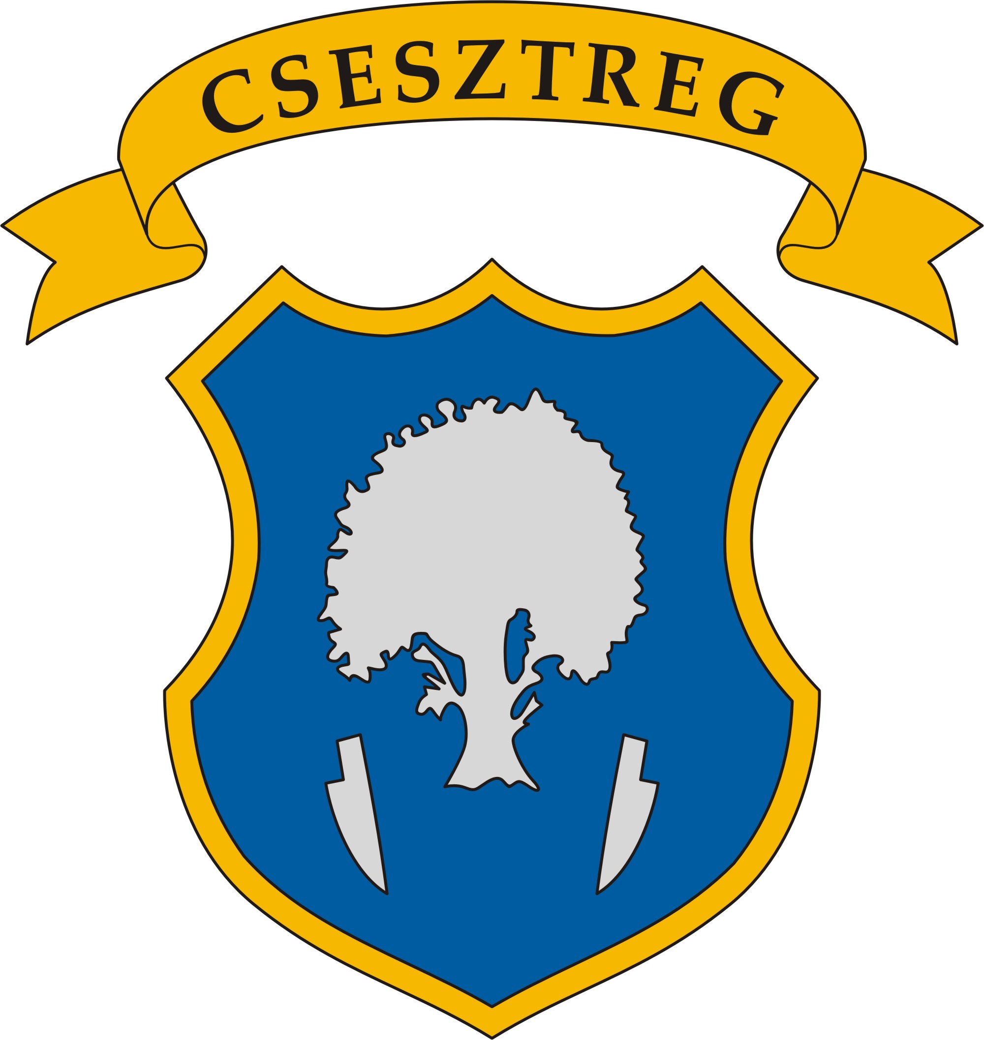 Csesztreg község címere Csesztreg község