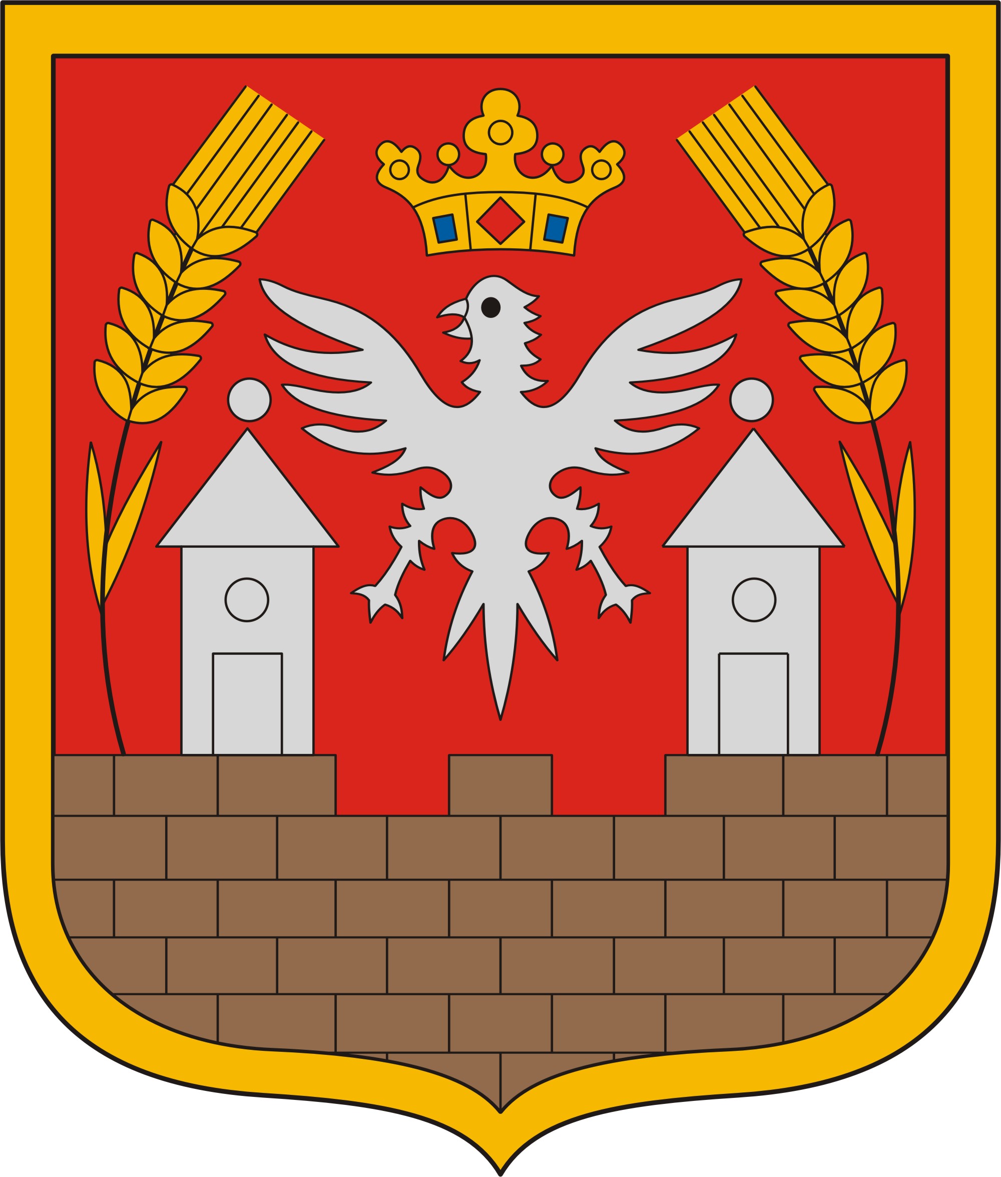 Csökmő nagyközség címere Csökmő nagyközség