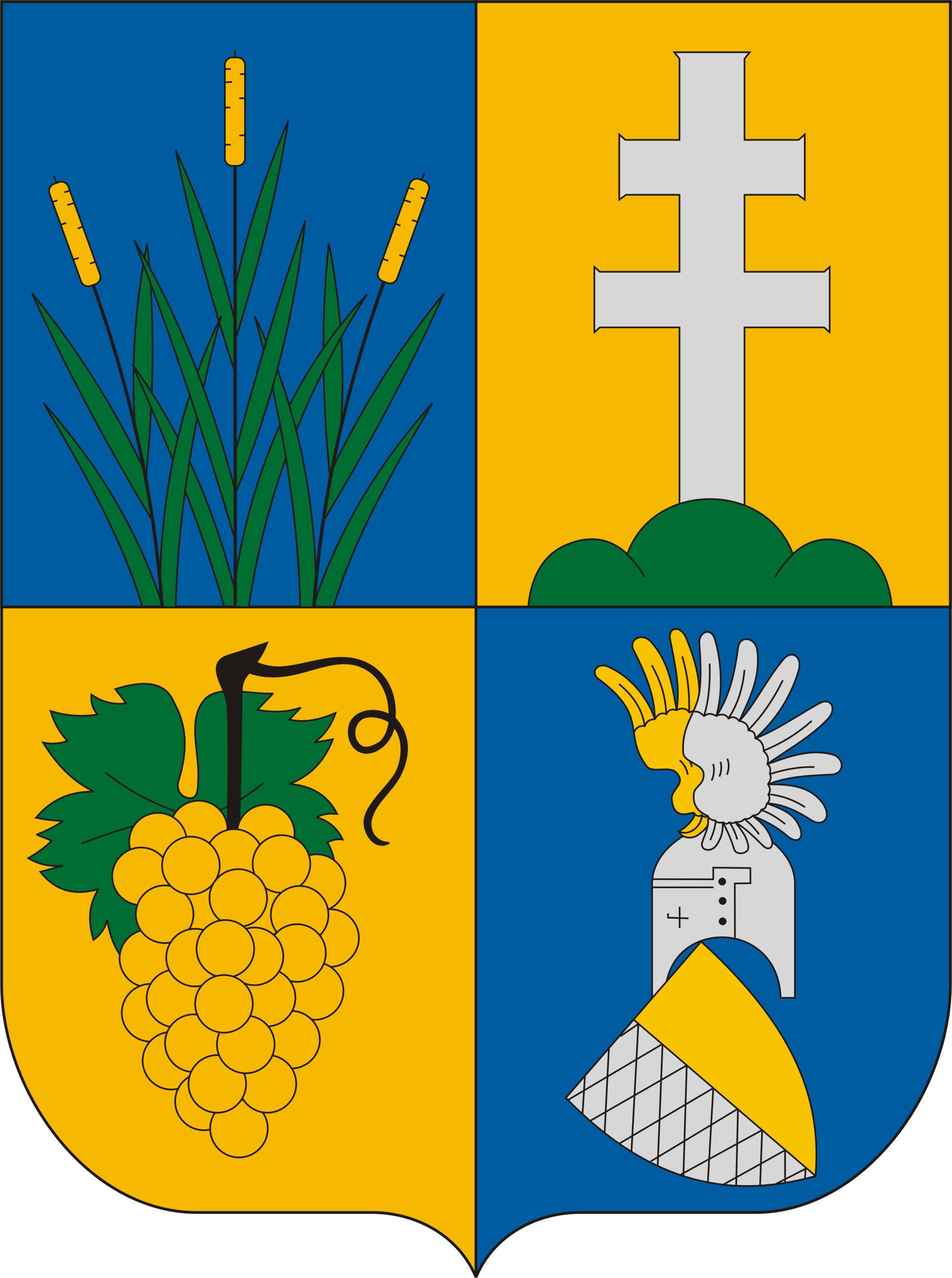 Csömör nagyközség címere Csömör nagyközség