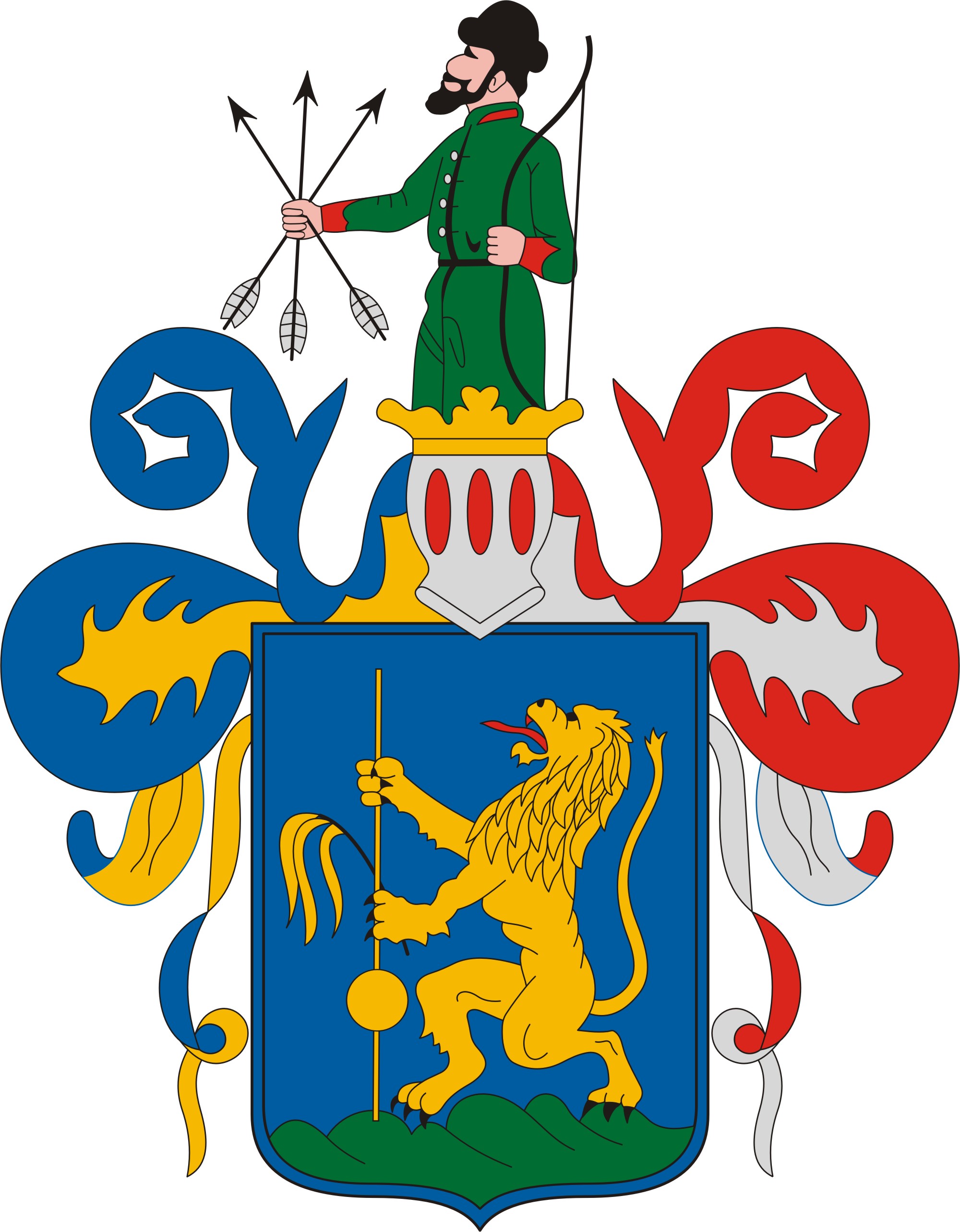 Csősz község címere Csősz község