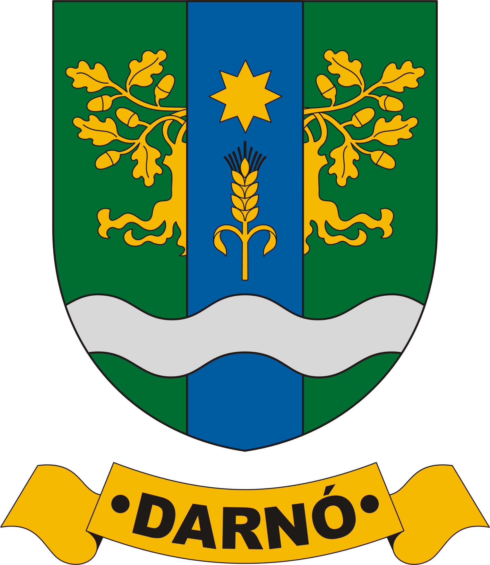 Darnó község címere Darnó község