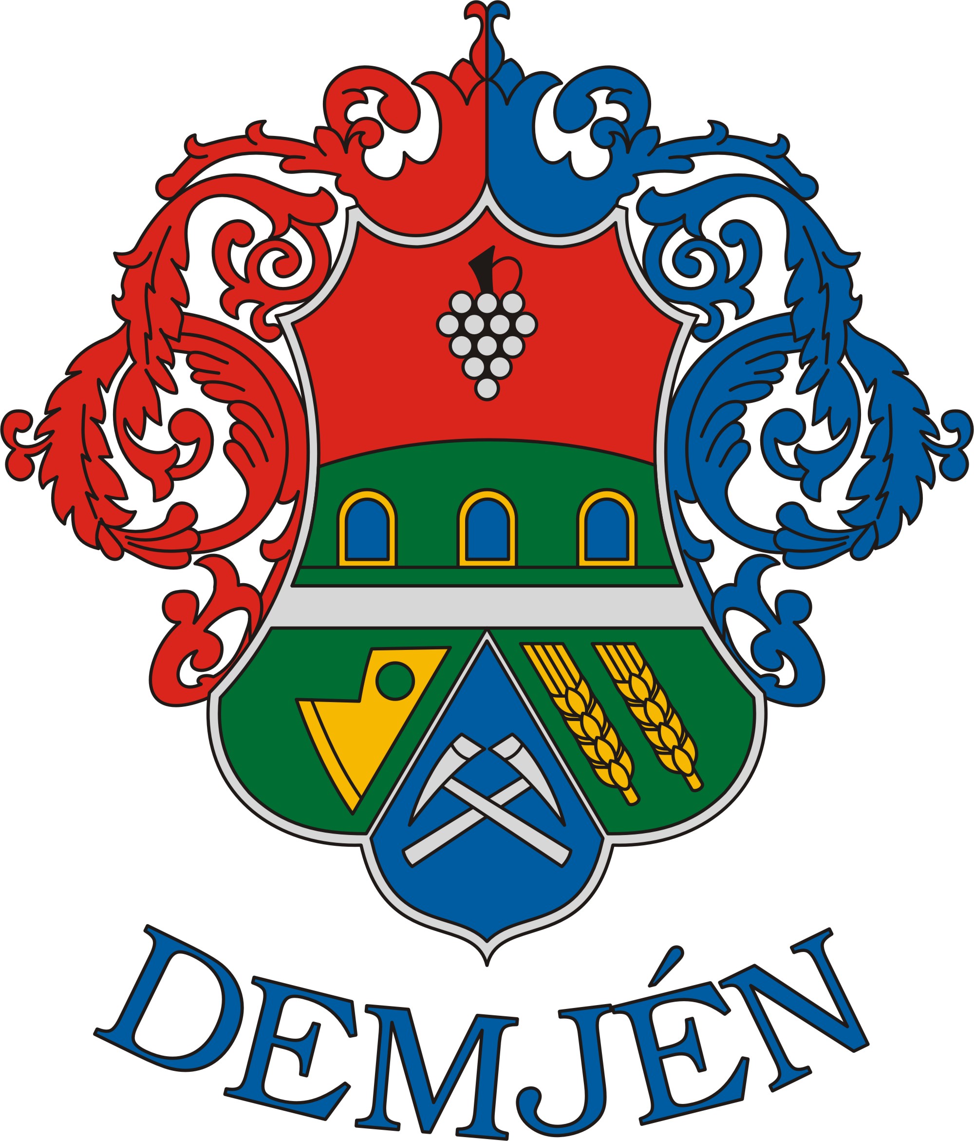 Demjén község címere Demjén község
