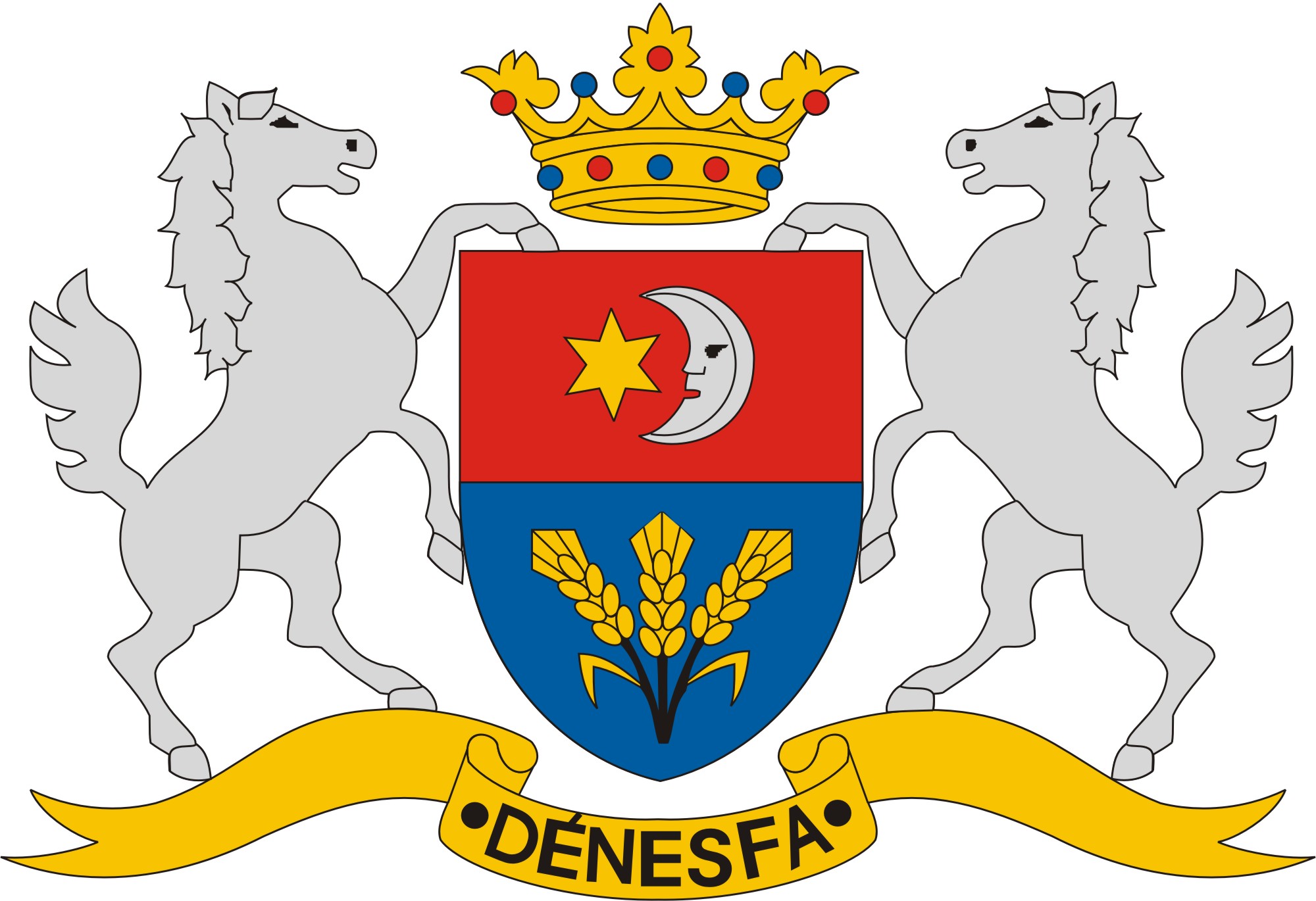 Dénesfa község címere Dénesfa község