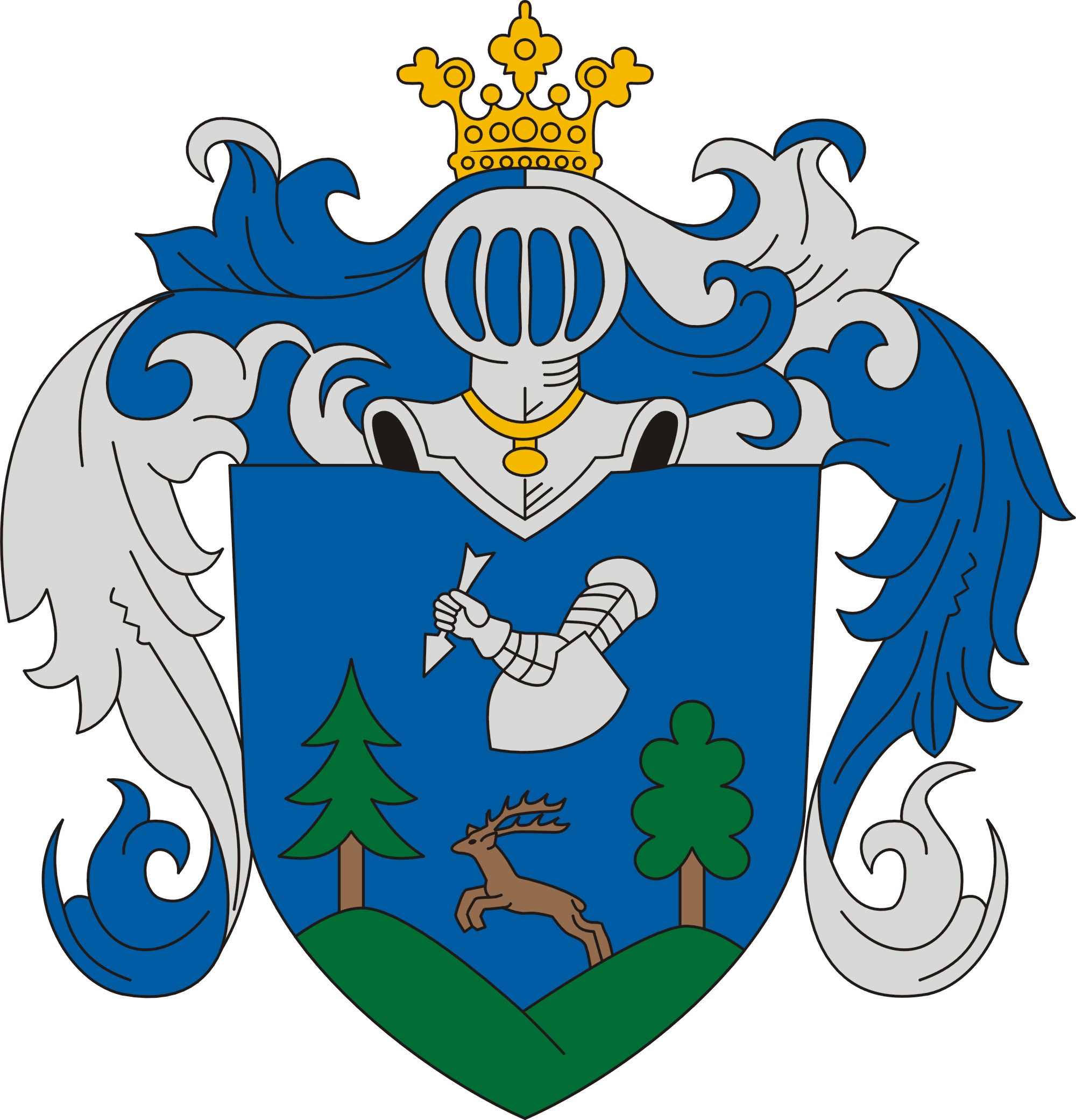 Diósjenő község címere Diósjenő község