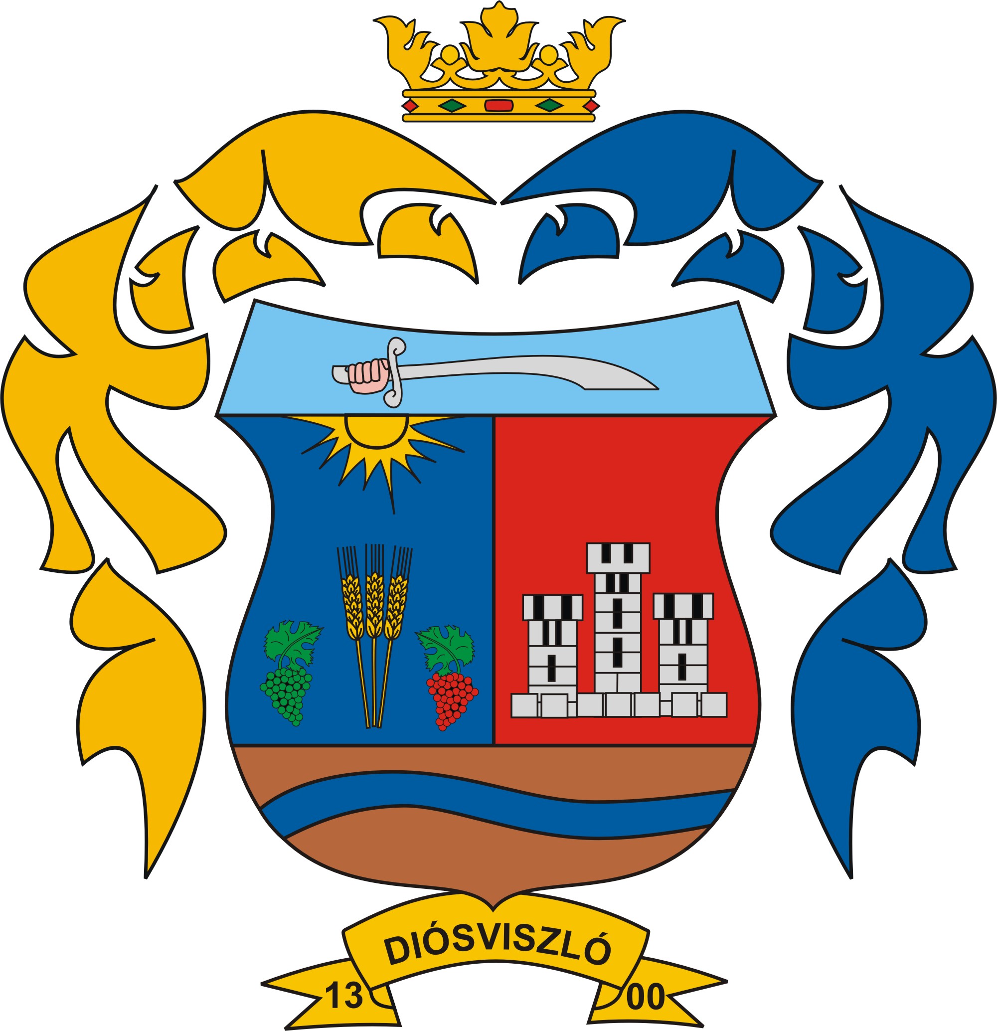 Diósviszló község