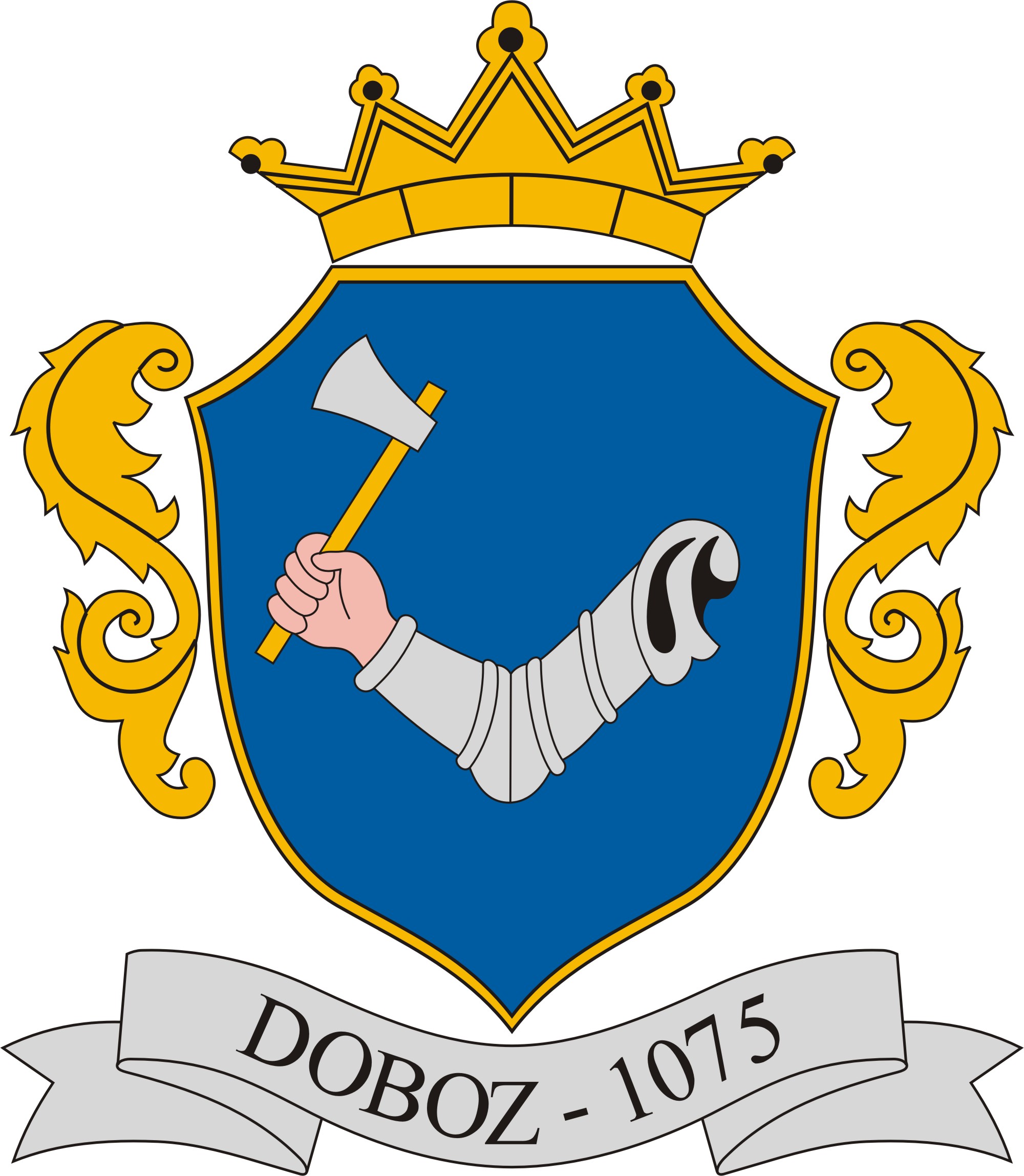 Doboz nagyközség címere Doboz nagyközség
