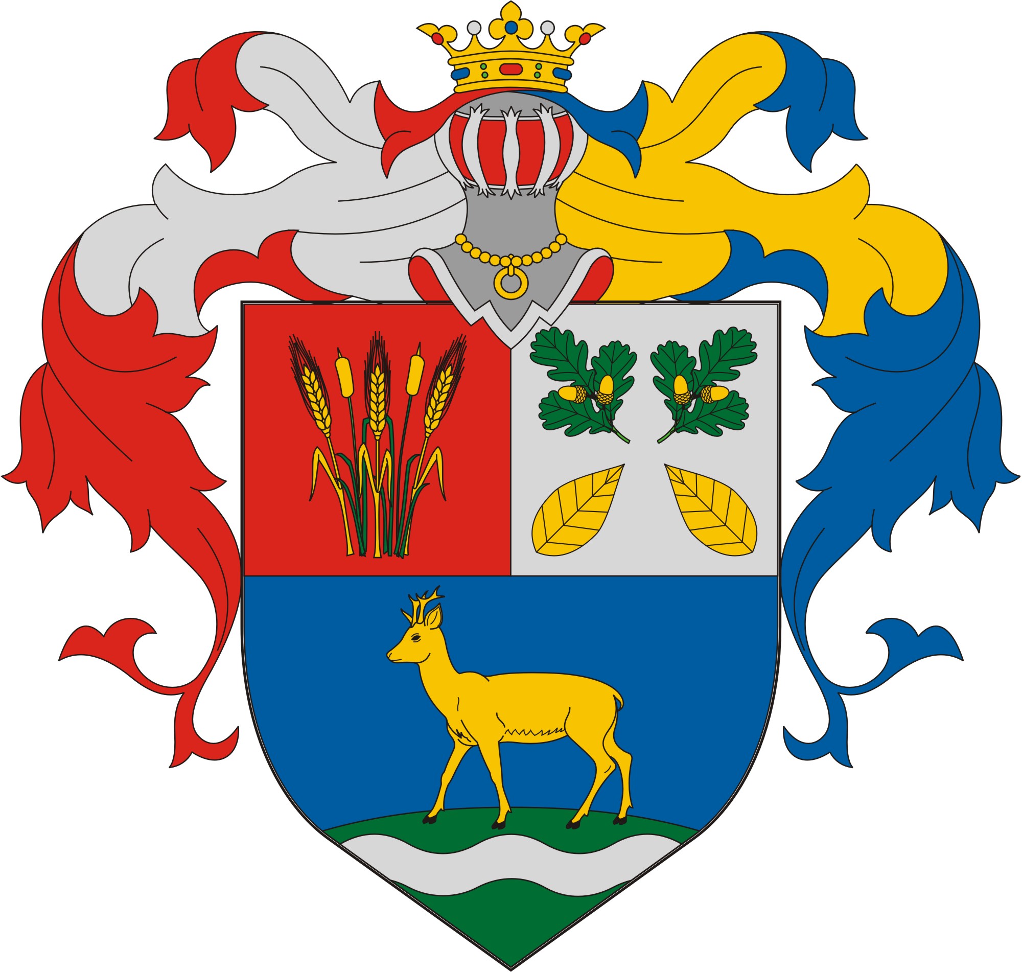 Dóc község címere Dóc község