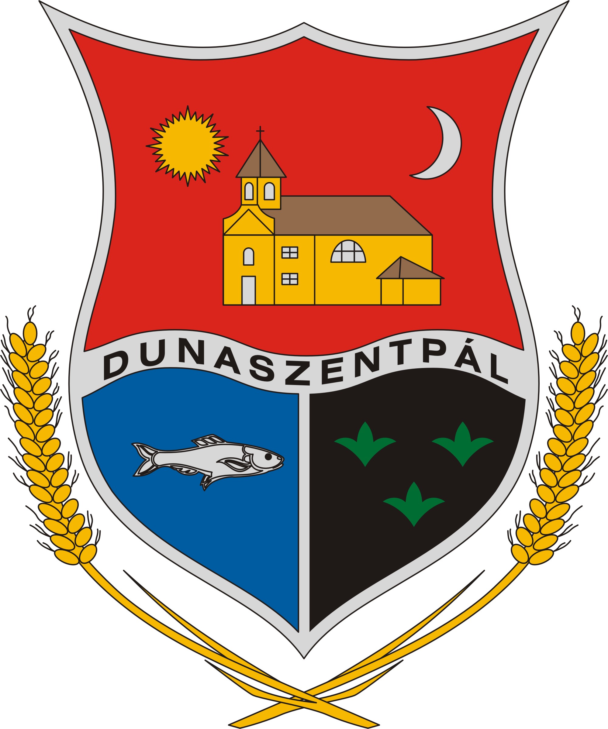 Dunaszentpál község címere Dunaszentpál község
