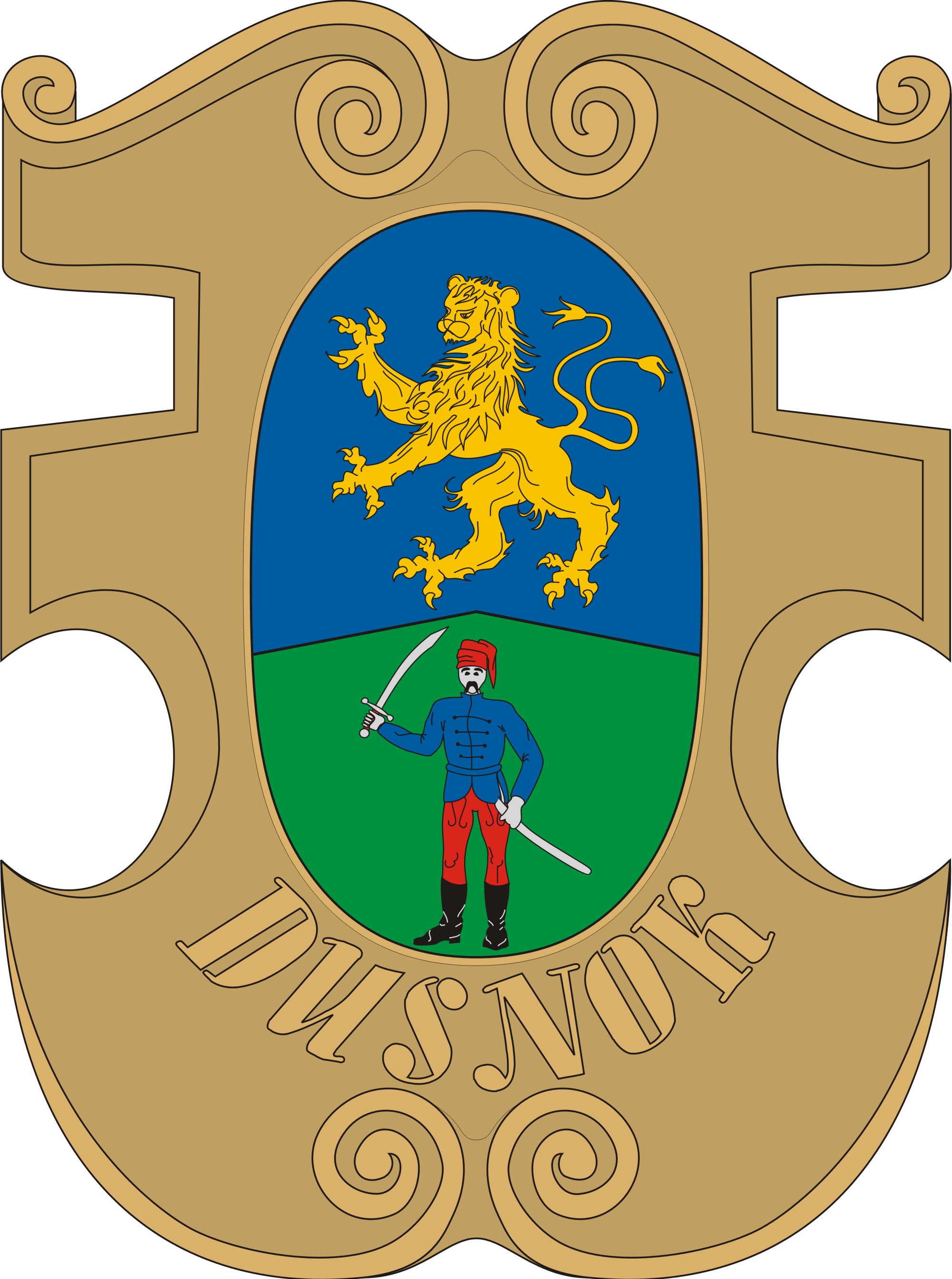 Dusnok község címere Dusnok község