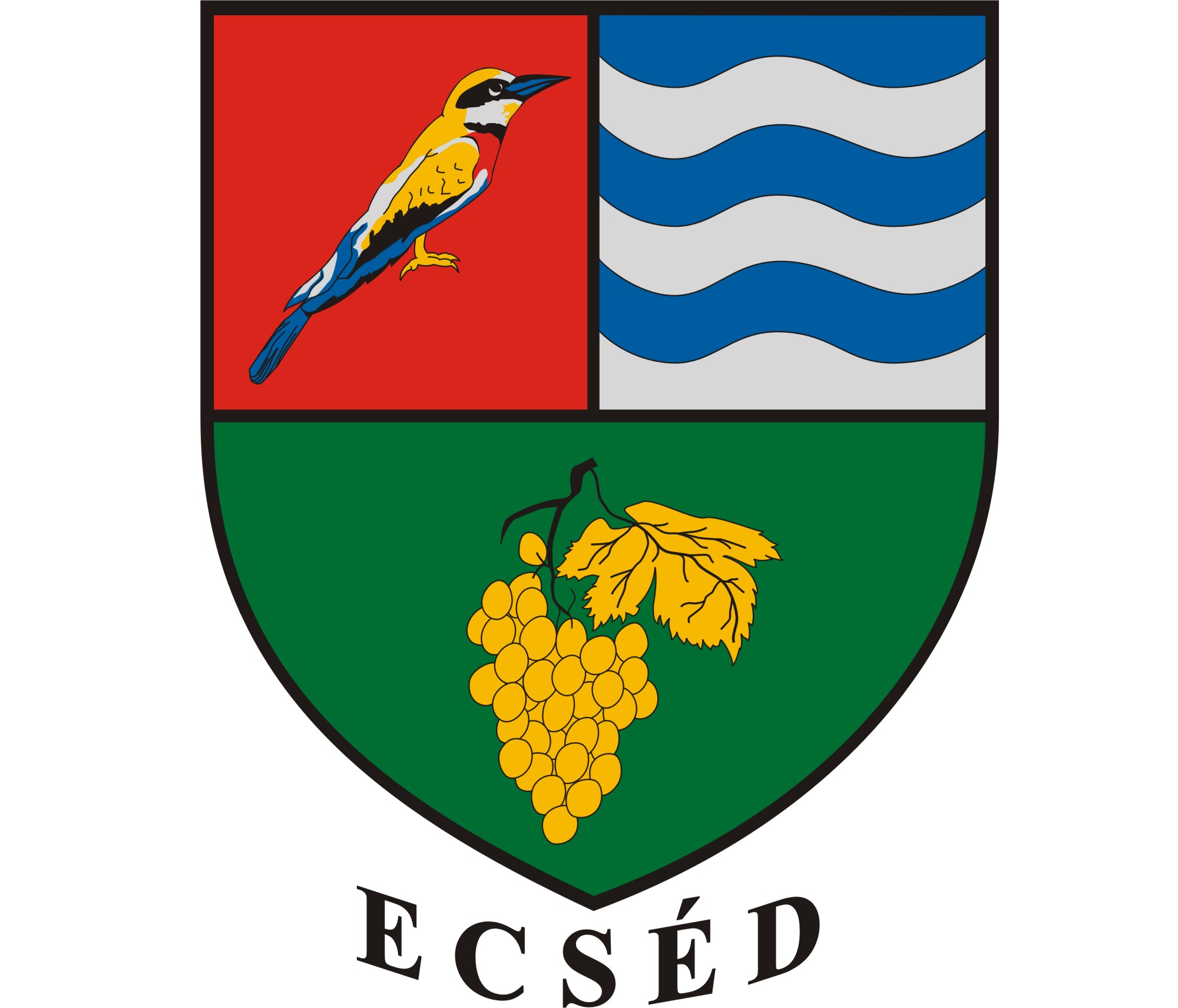Ecséd község címere Ecséd község