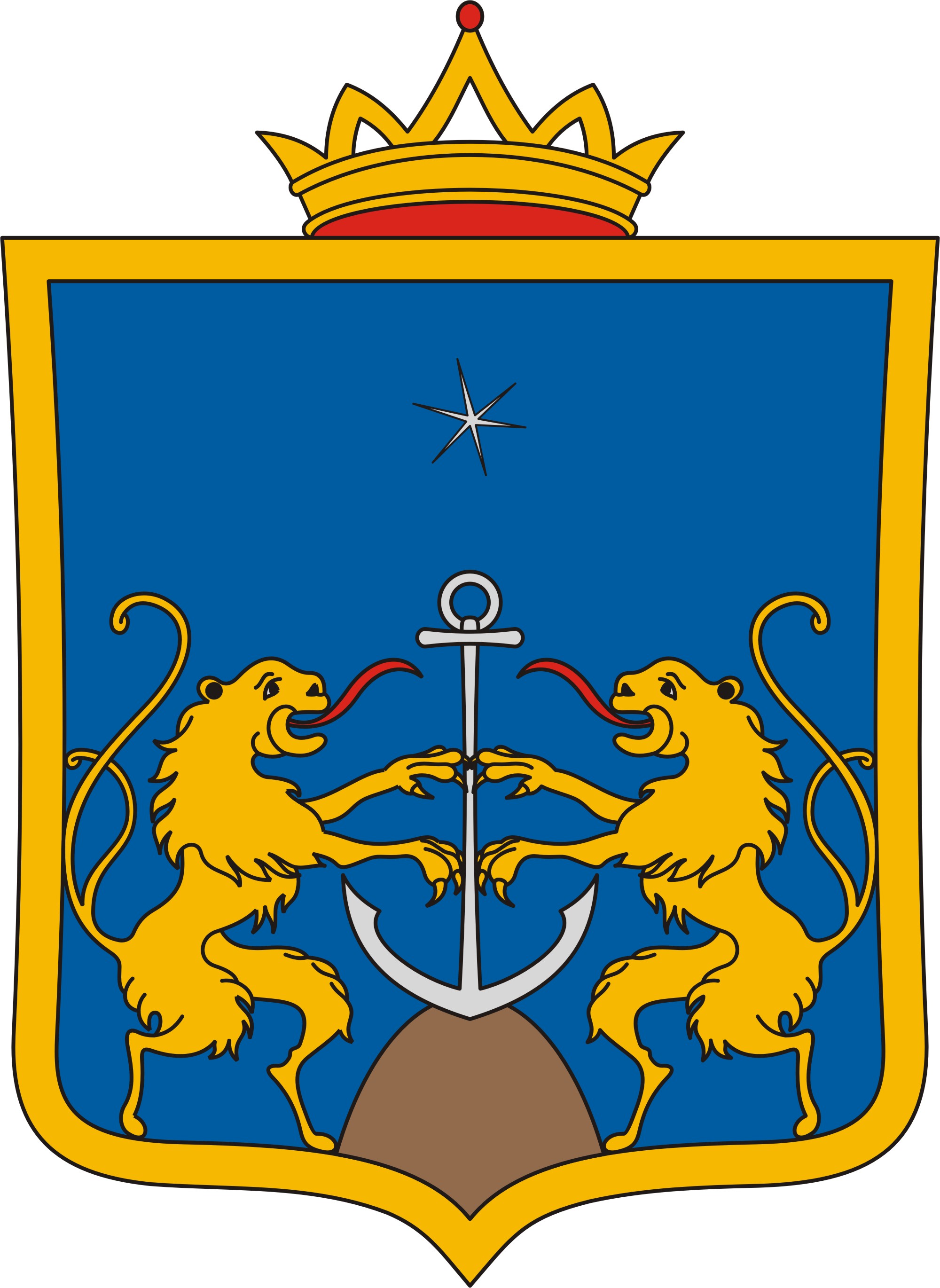Egyházaskozár község címere Egyházaskozár község