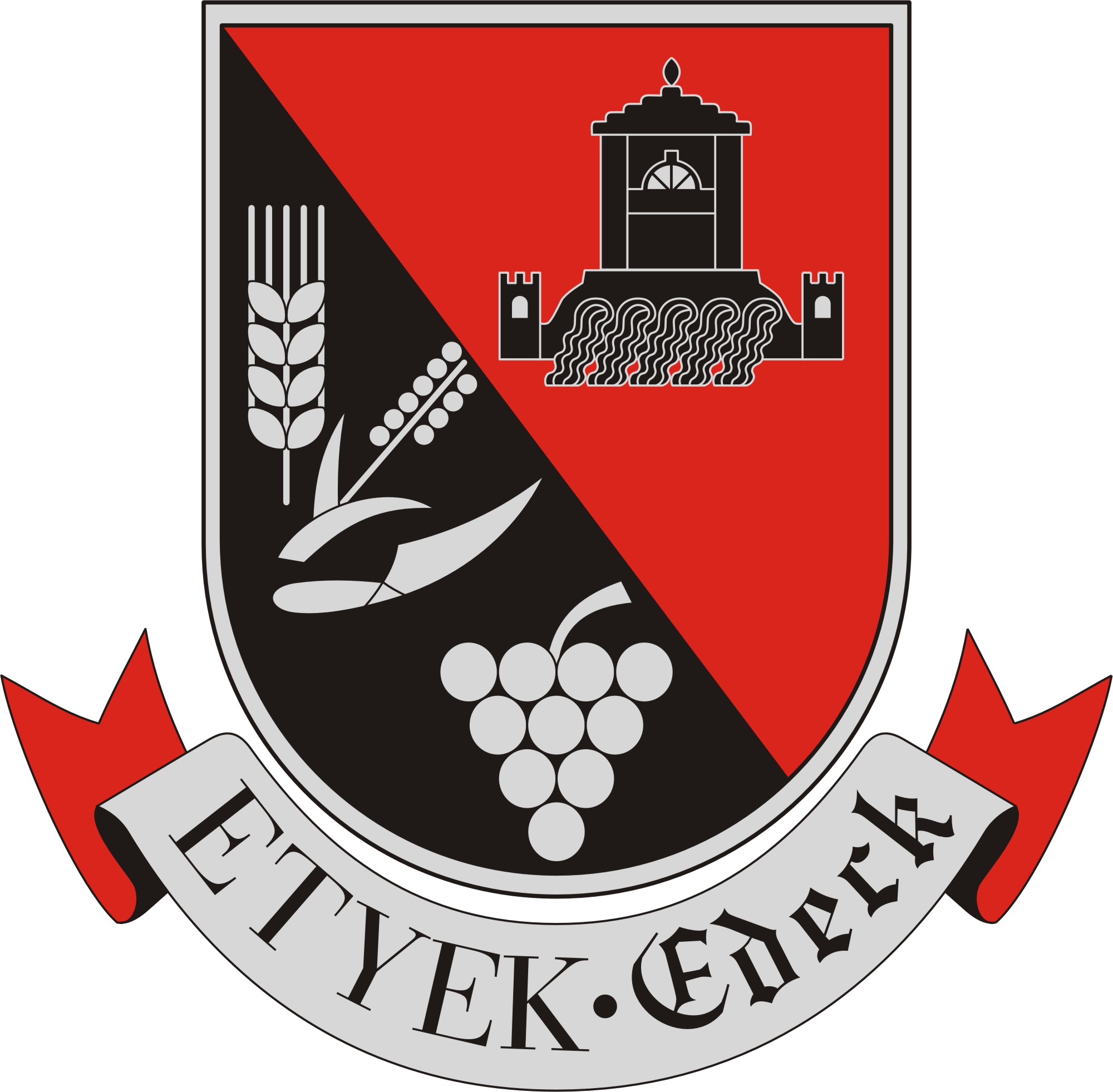 Etyek község címere Etyek község
