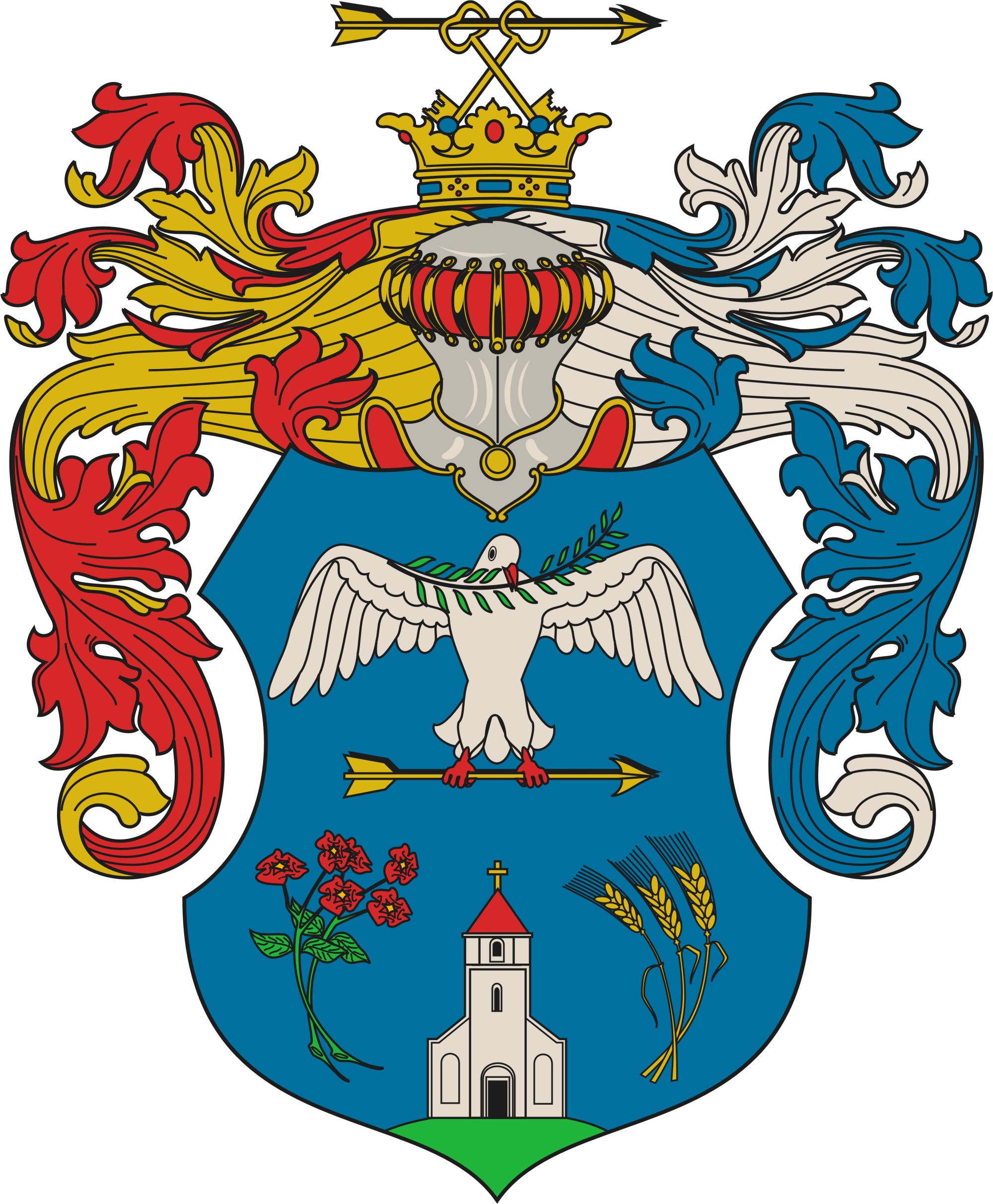 Fábiánsebestyén község címere Fábiánsebestyén község