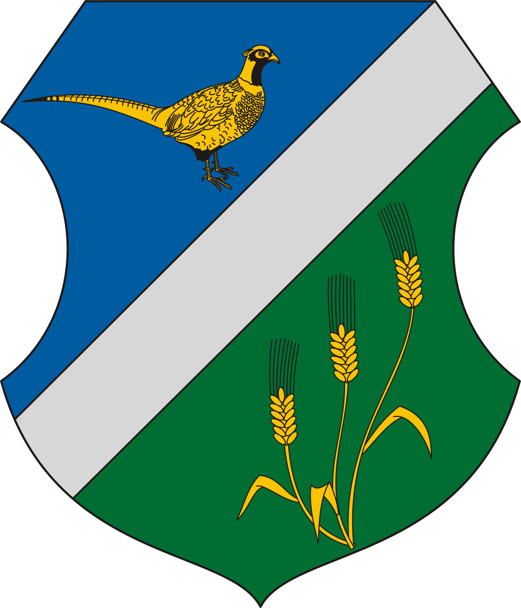 Fácánkert község címere Fácánkert község