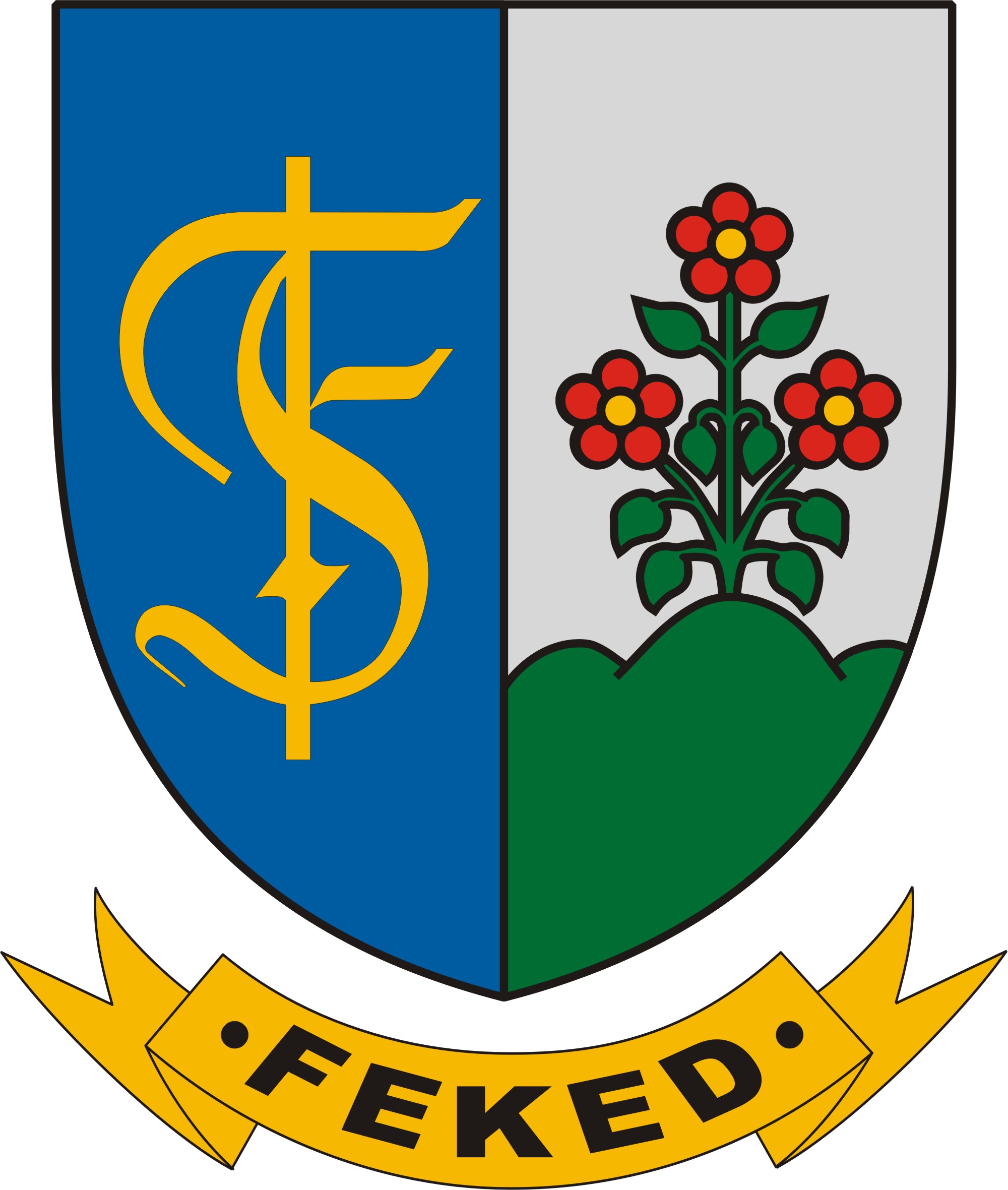 Feked község címere Feked község