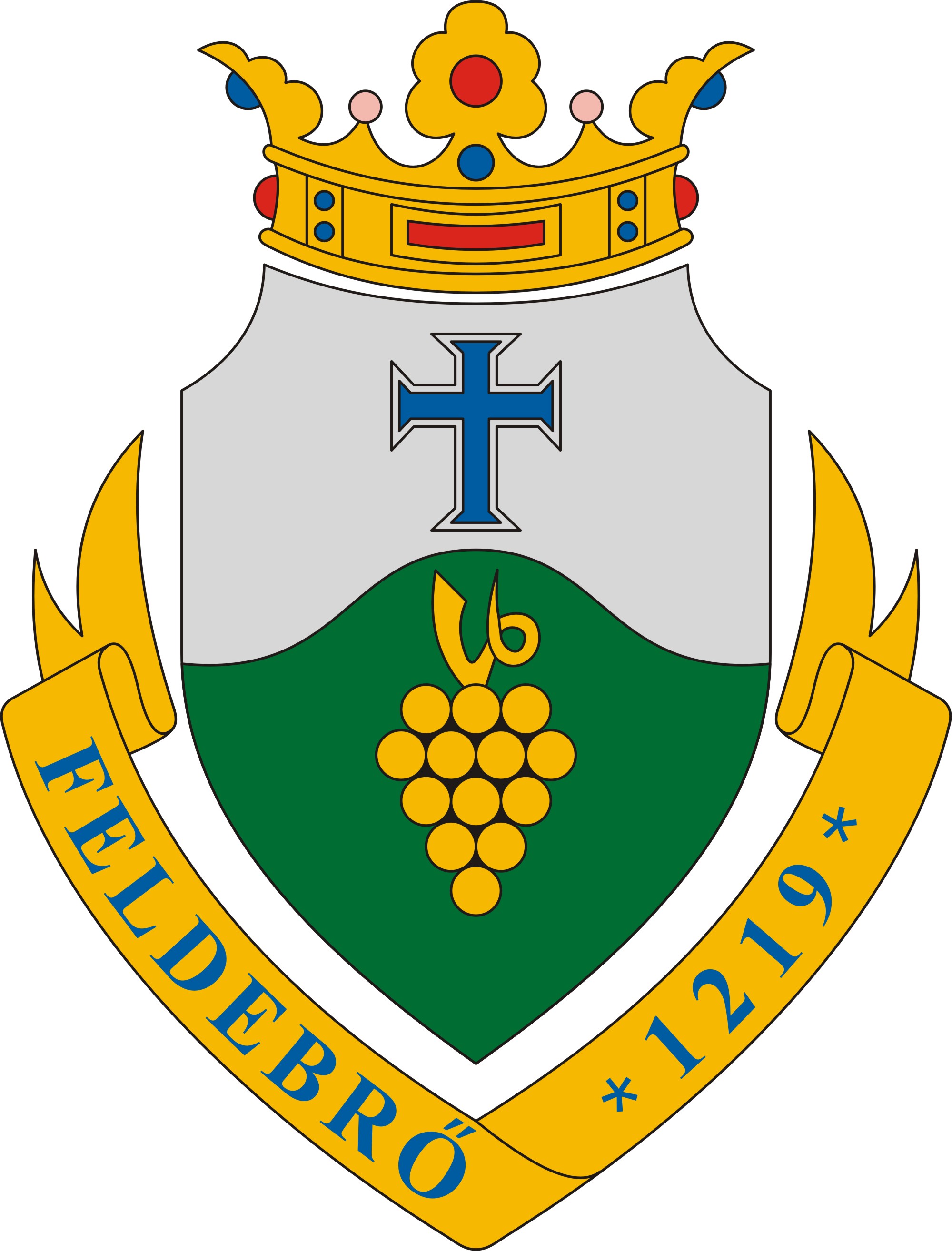Feldebrő község címere Feldebrő község