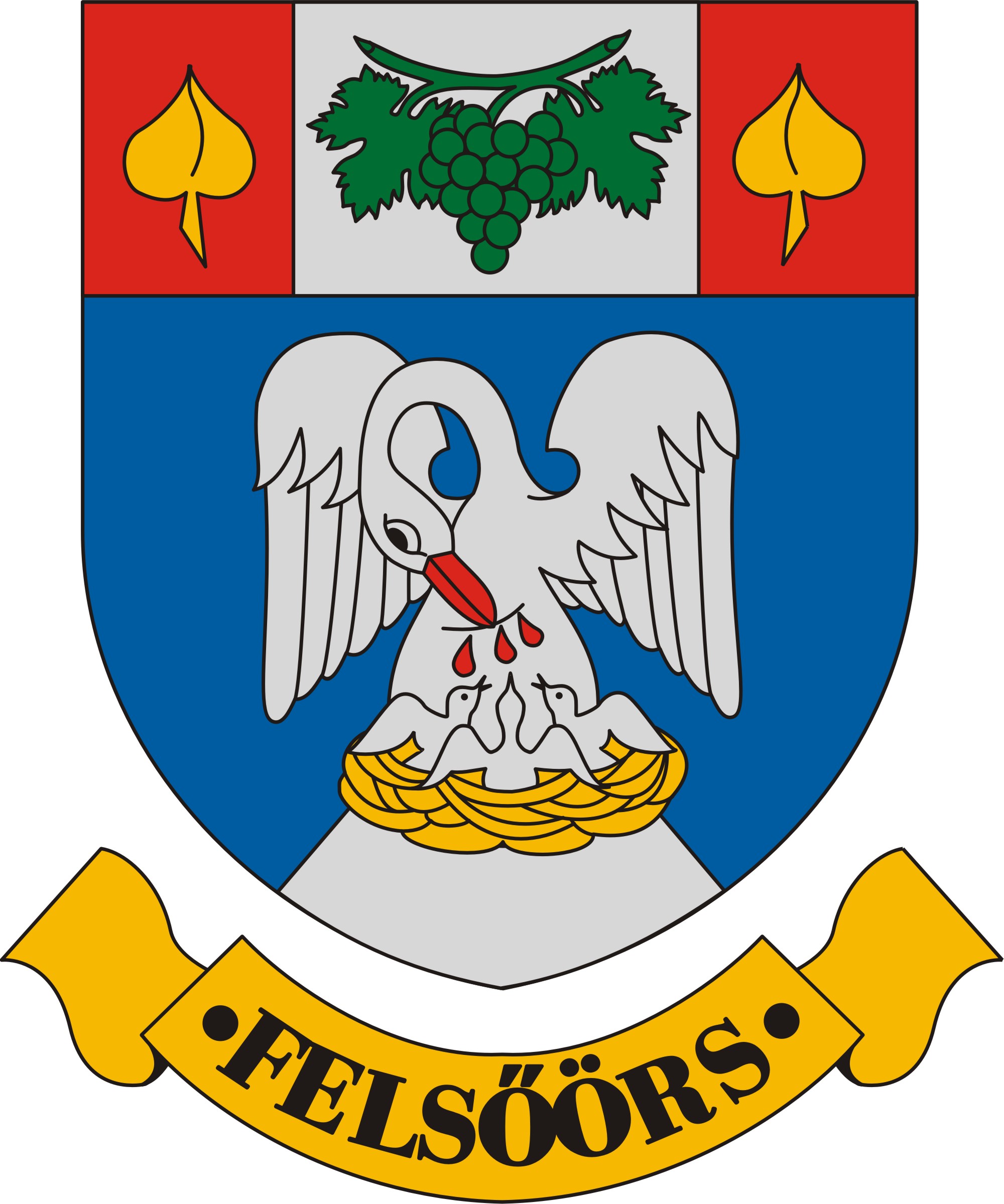 Felsőörs község címere Felsőörs község