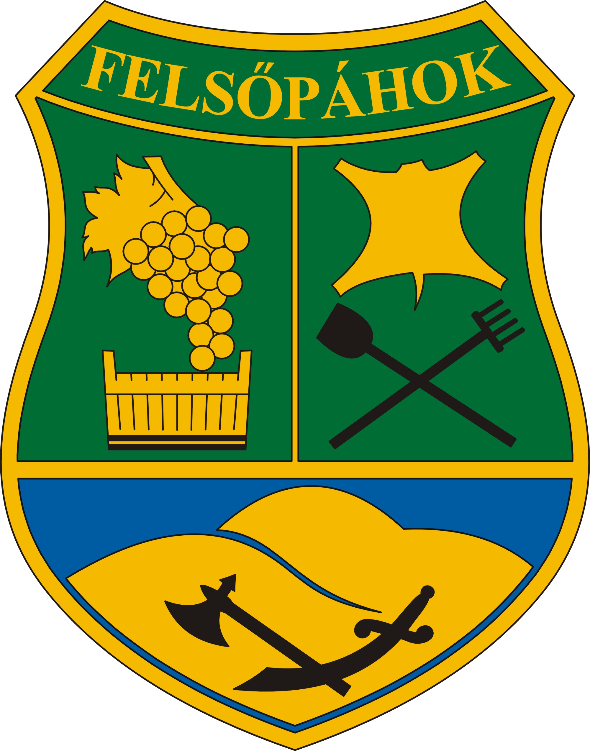Felsőpáhok község címere Felsőpáhok község