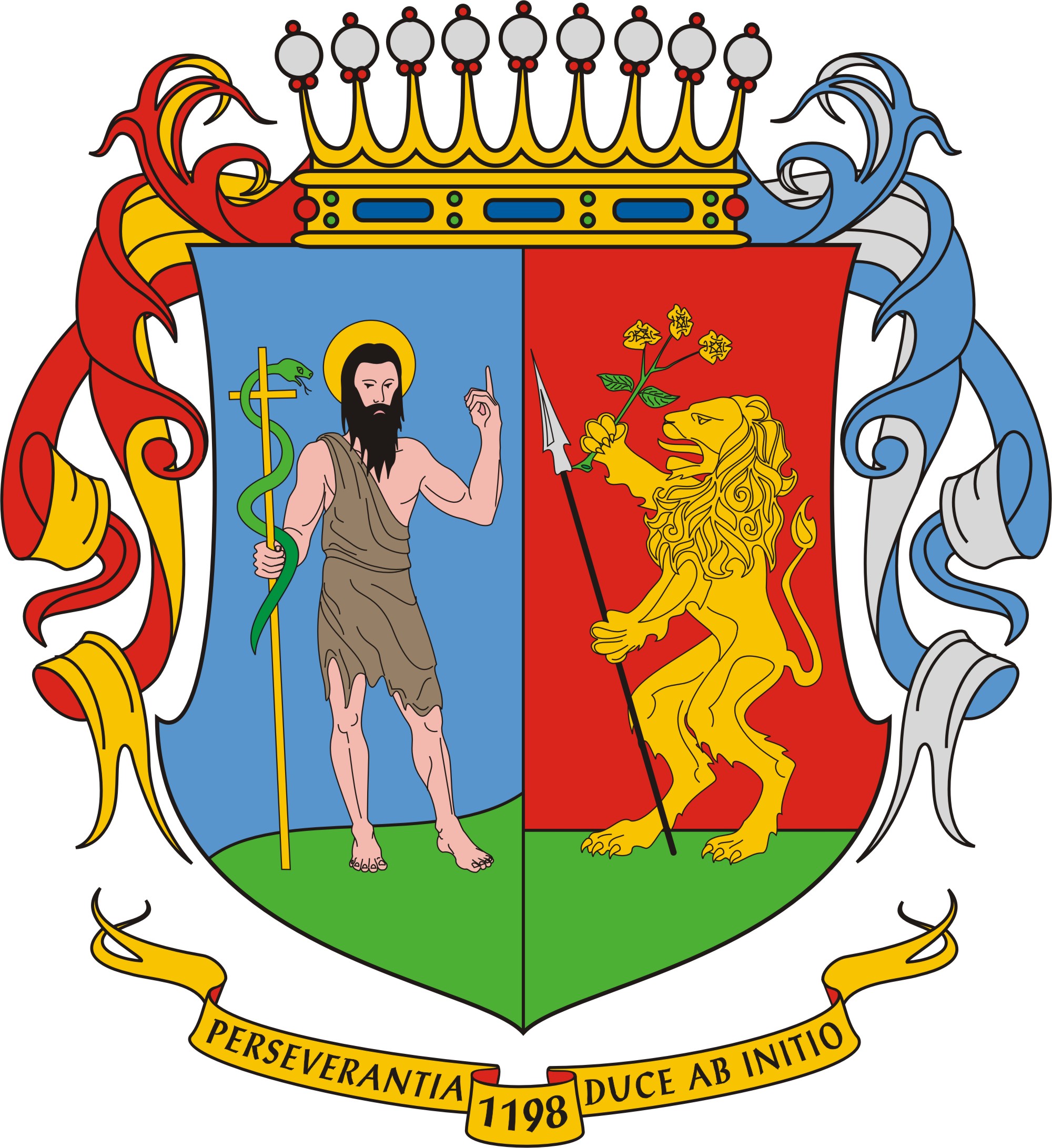 Felsőszentiván község címere Felsőszentiván község