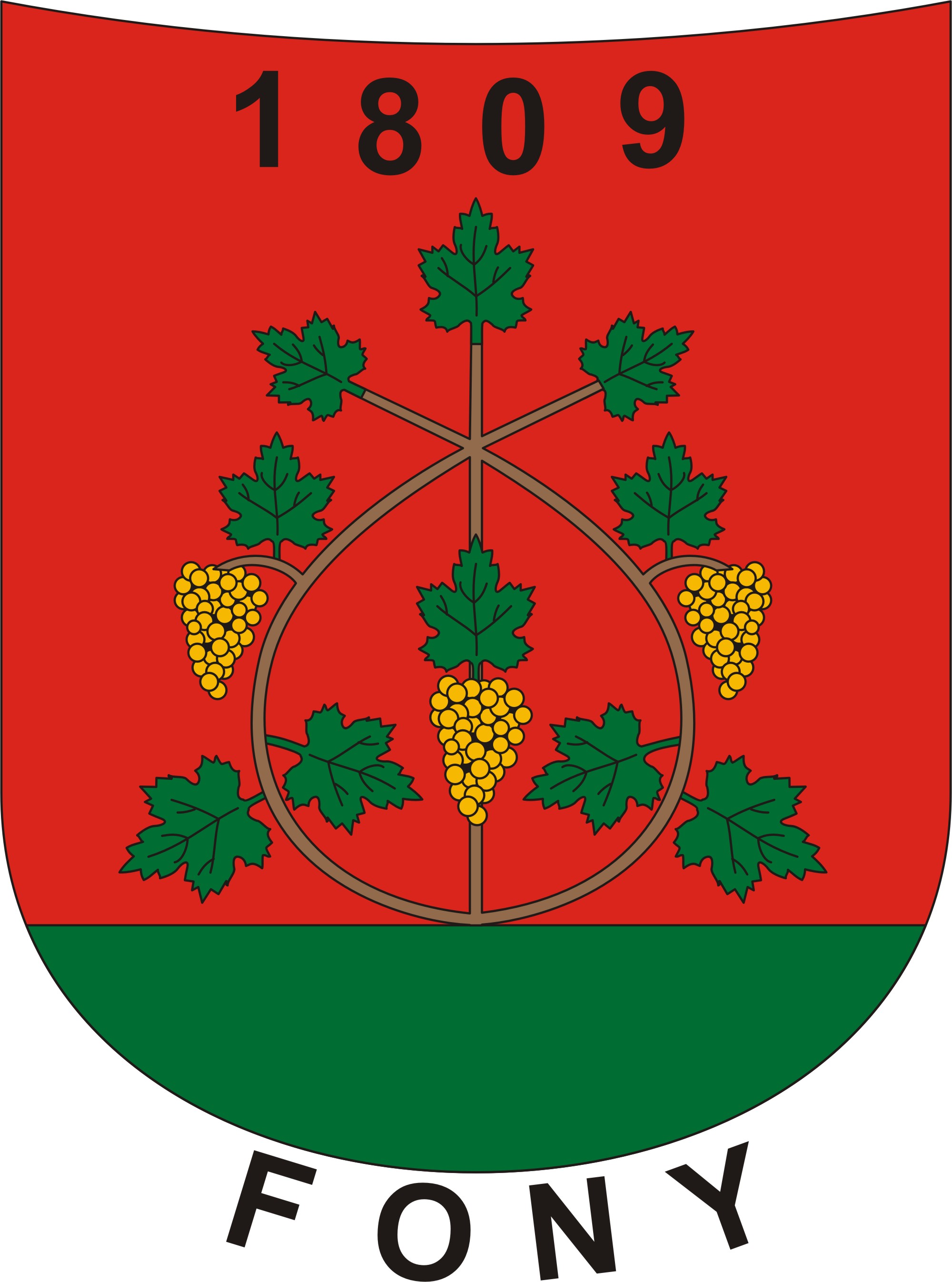 Fony község címere Fony község