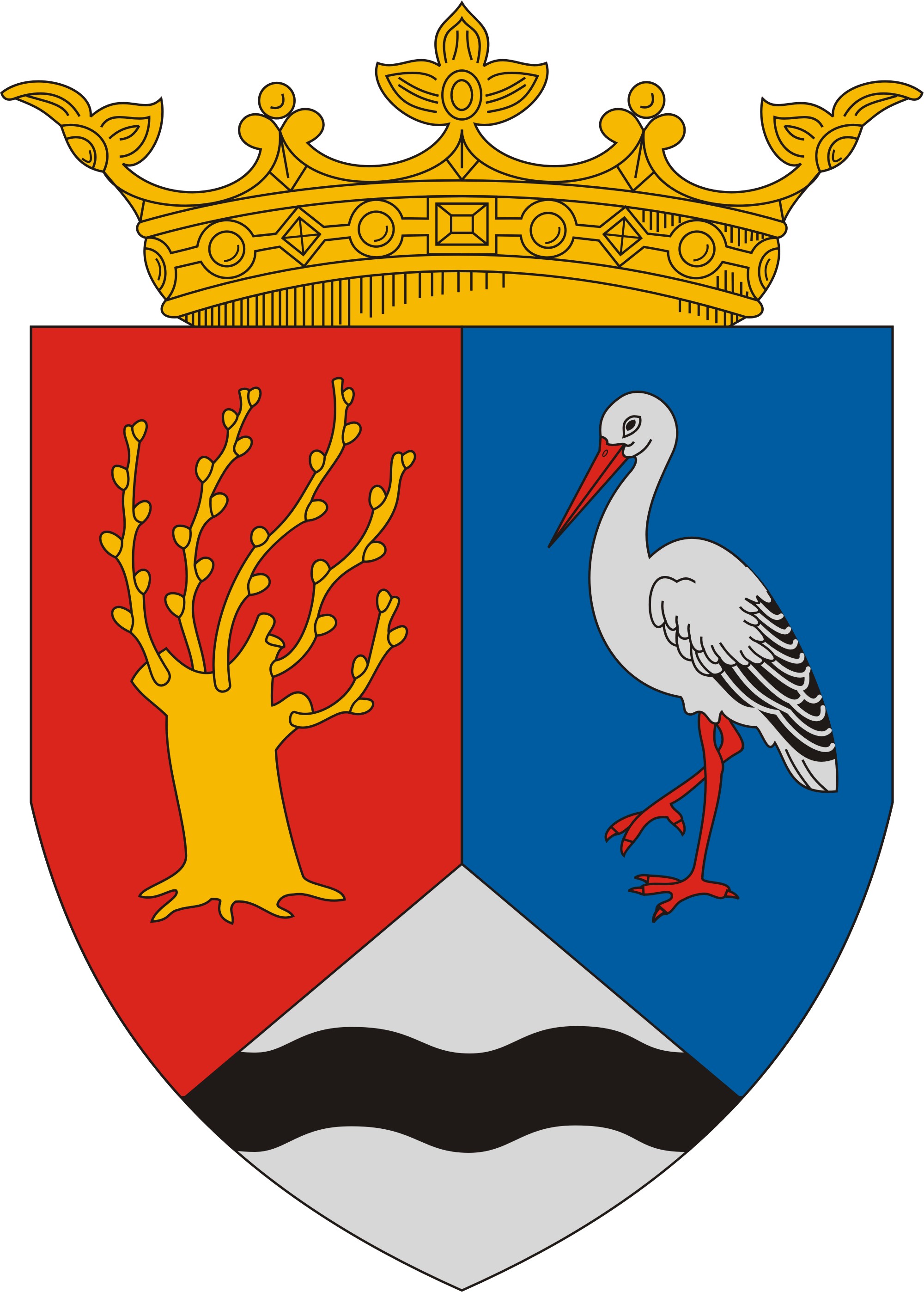 Füzesgyarmat város címere Füzesgyarmat város