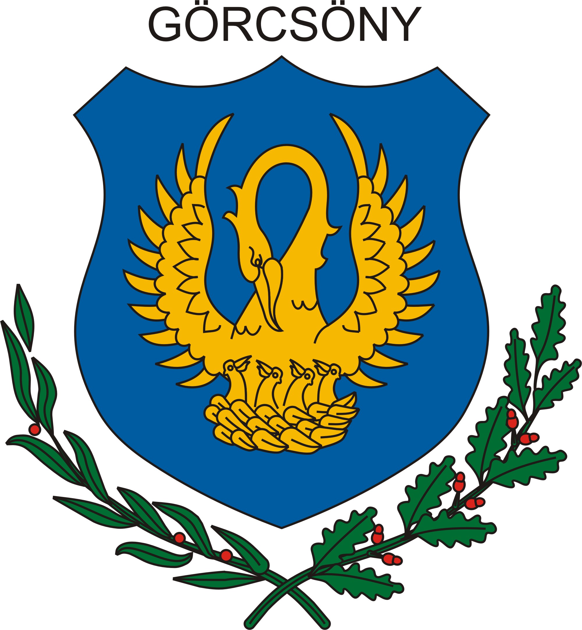 Görcsöny község címere Görcsöny község