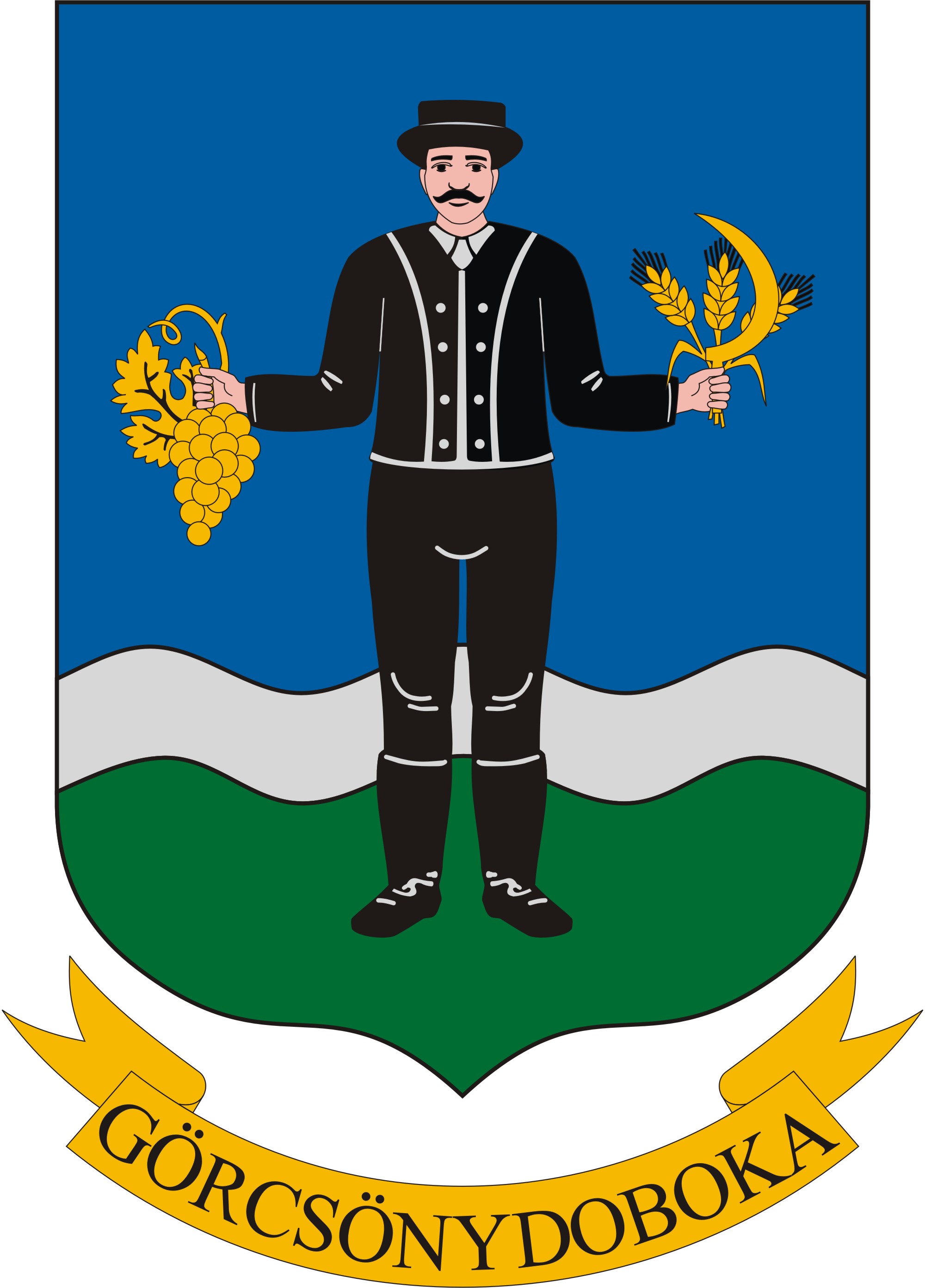 Görcsönydoboka község címere Görcsönydoboka község