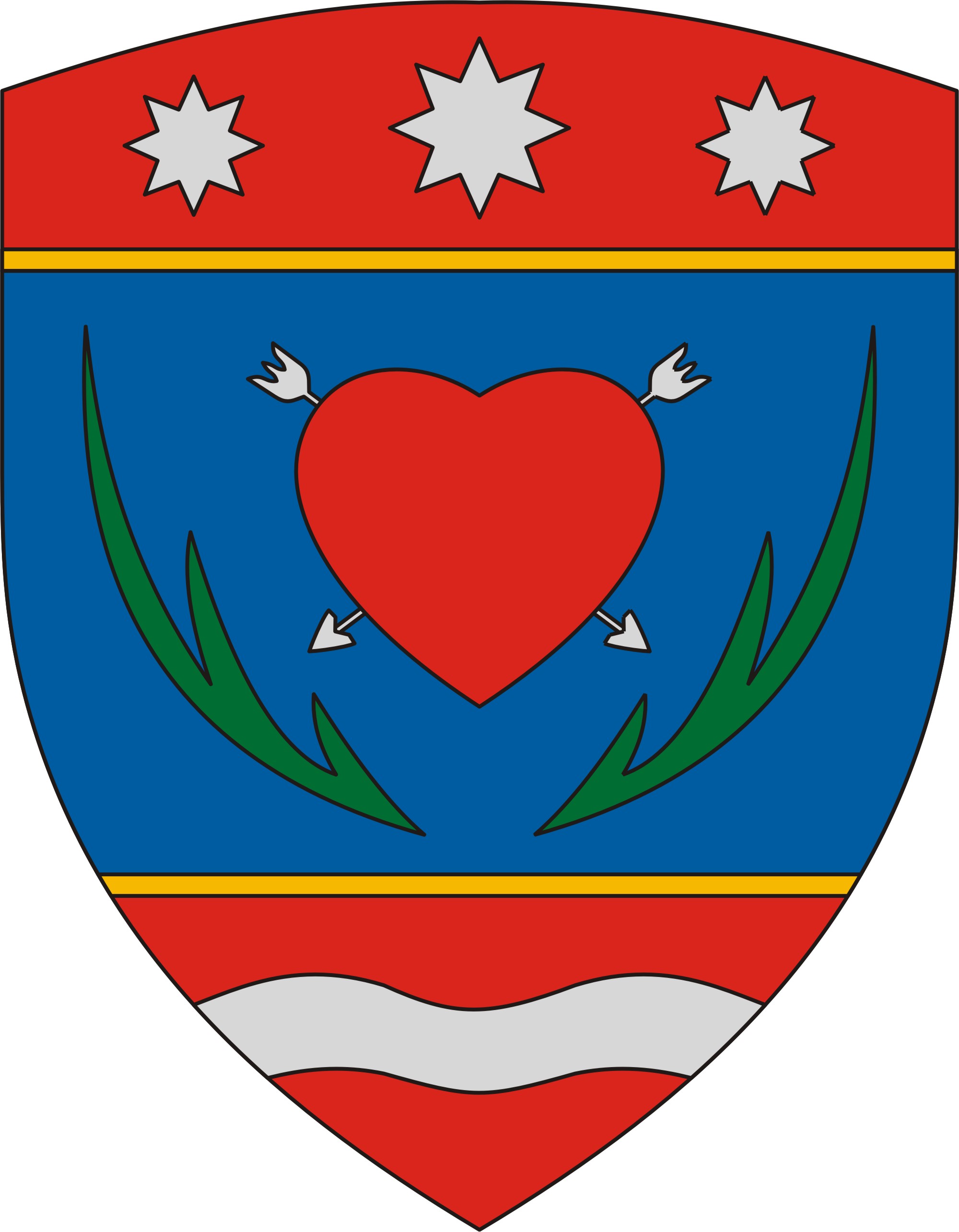Győrsövényház község címere Győrsövényház község