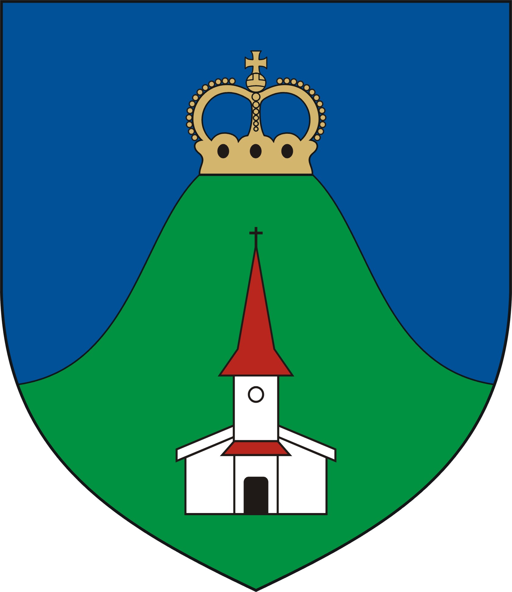 Hegyháthodász község címere Hegyesd község